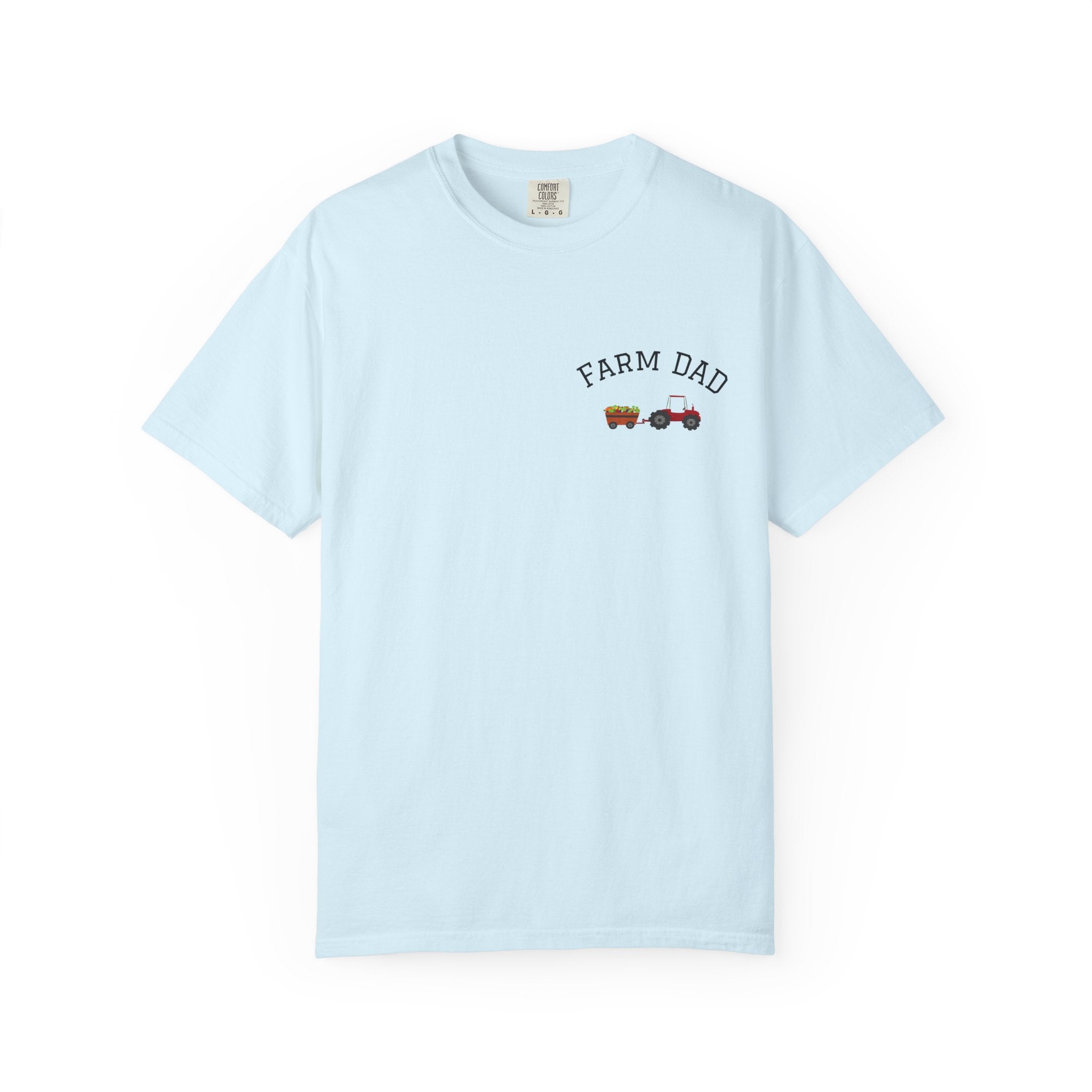 Farmer Dad T-Shirt — Rustic Farm Animals Graphic Tee