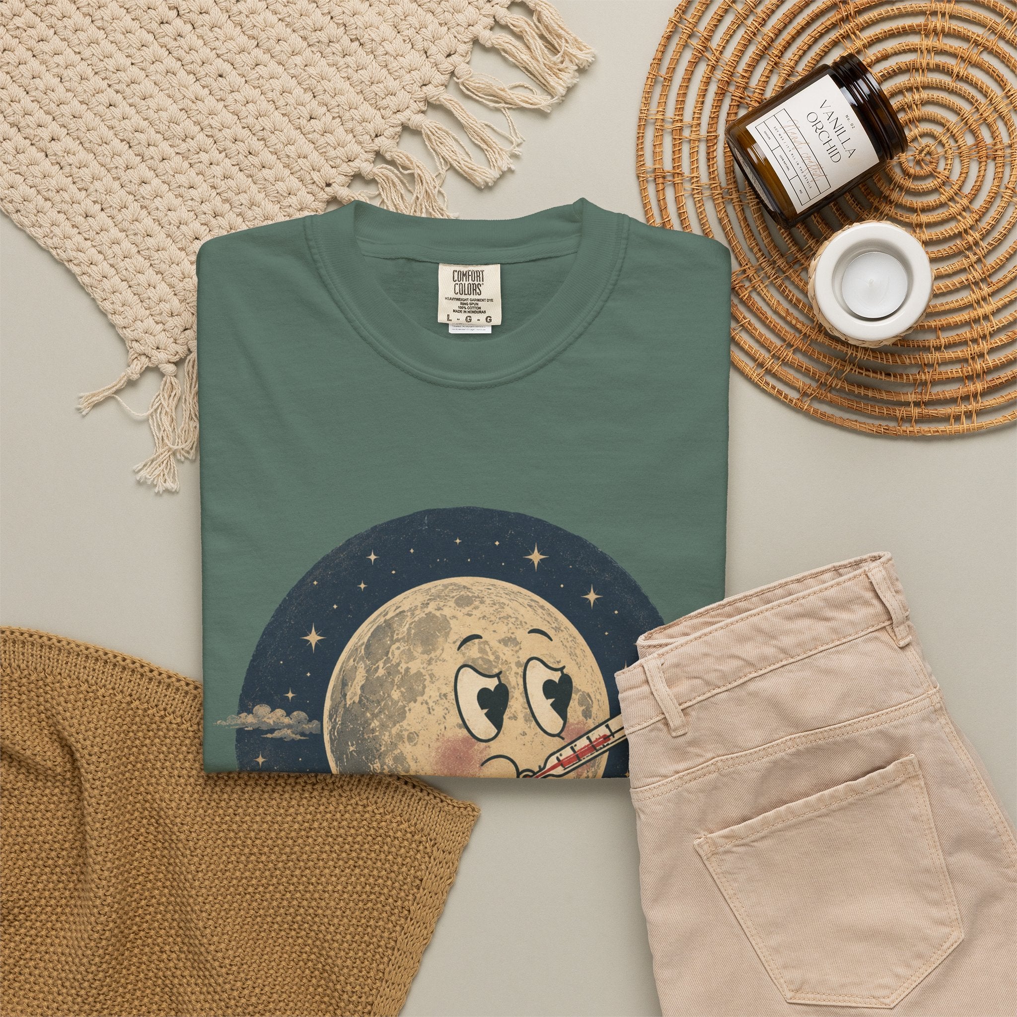 Moonlit Retro Tee — 'When You Know... You Know' Graphic T-Shirt