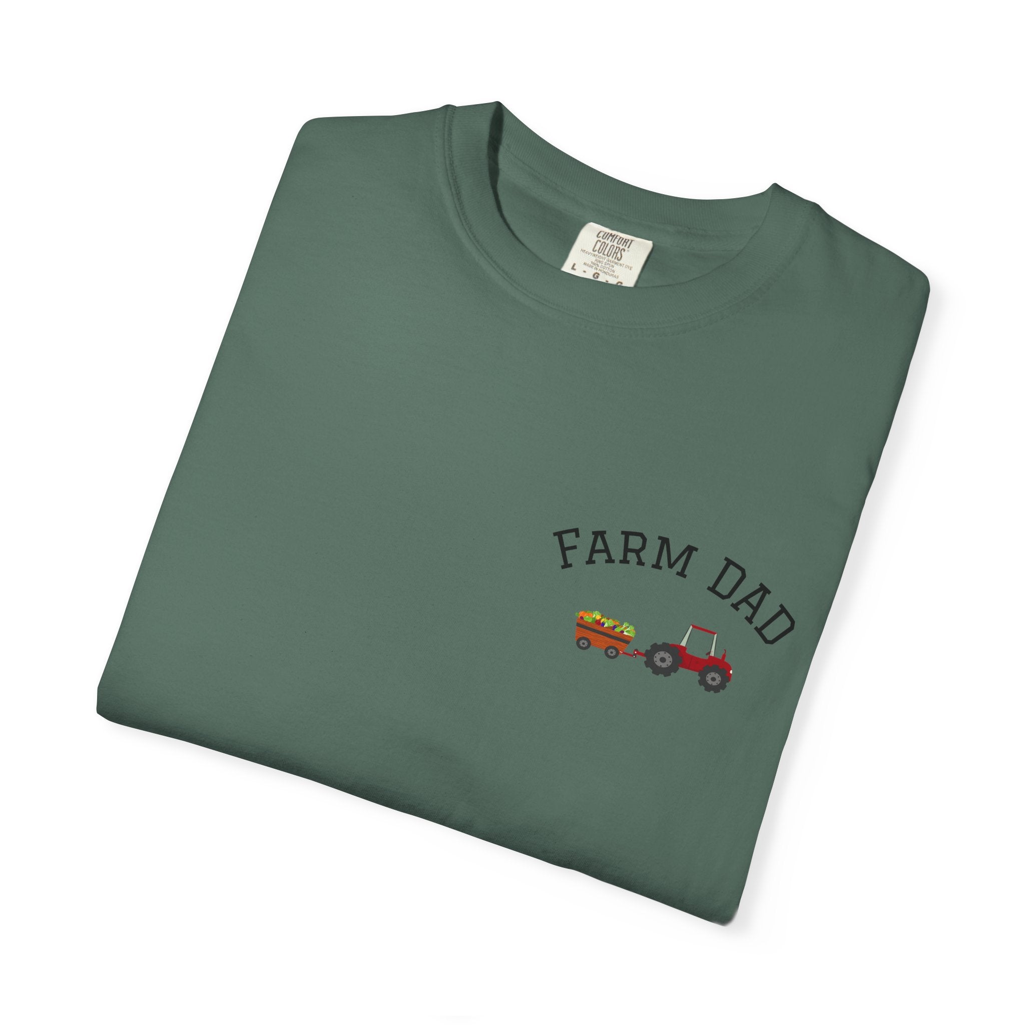 Farmer Dad T-Shirt — Rustic Farm Animals Graphic Tee