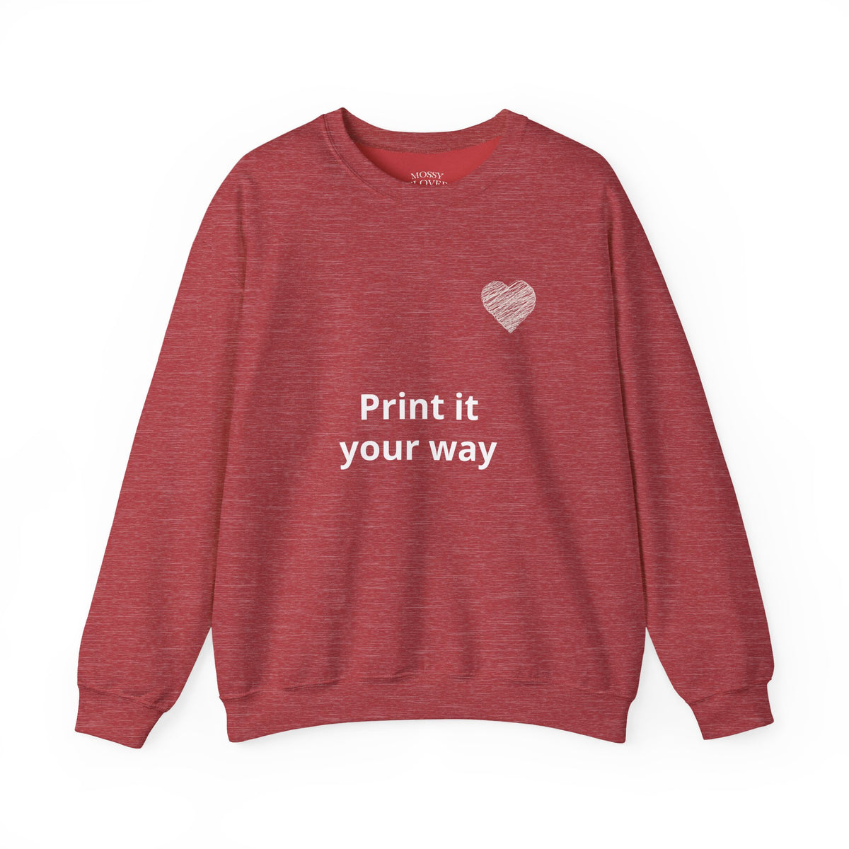 Crewneck Sweatshirt - Personalize it your way