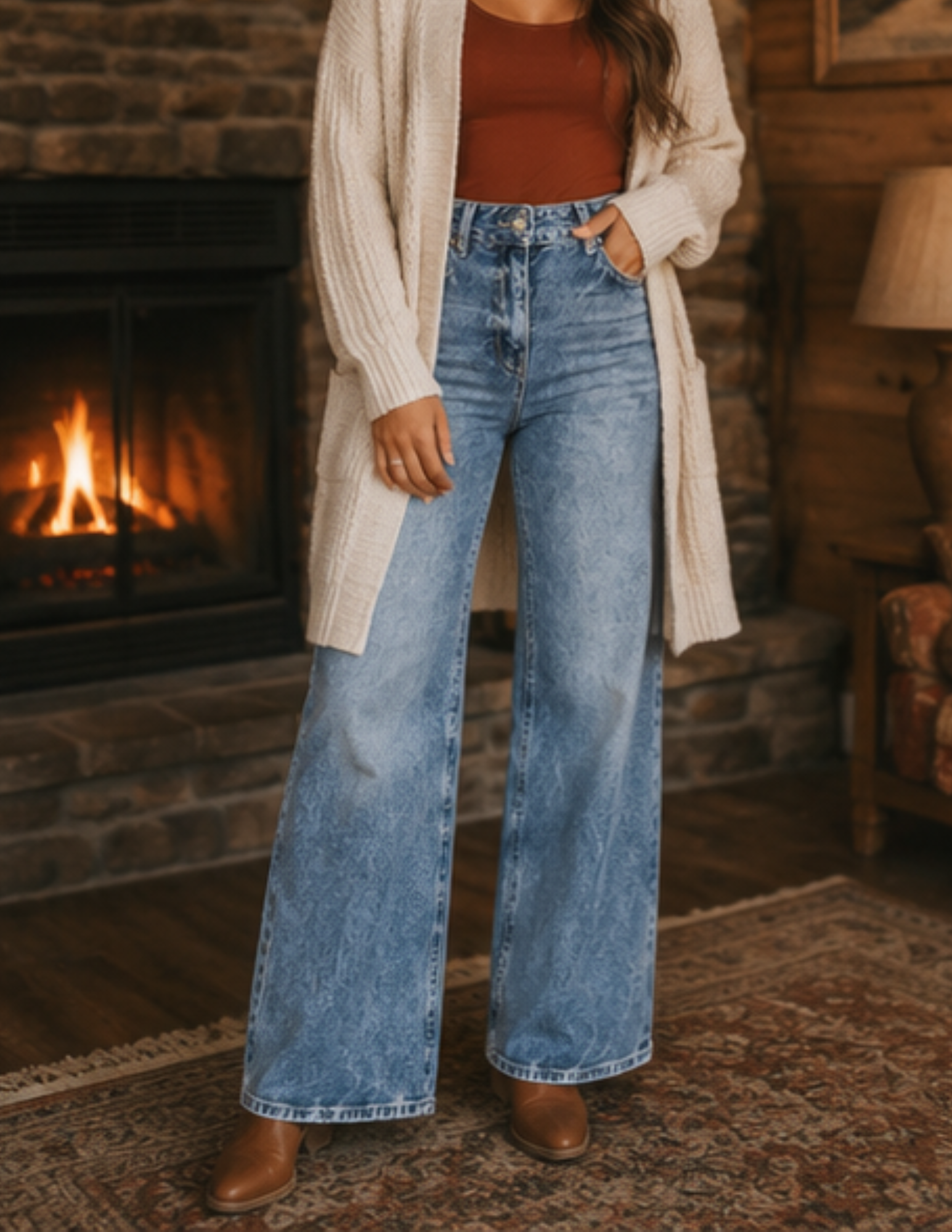 The Blue Ridge Flare Jeans - for Women
