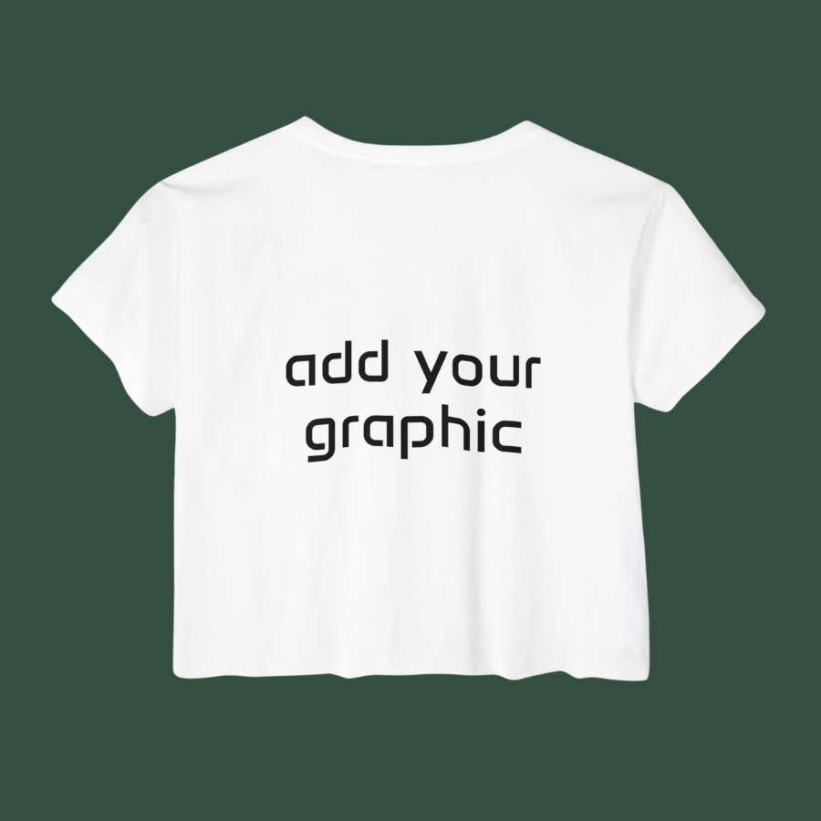 Women's Festival Crop Top — Customizable Graphic Crop Tee