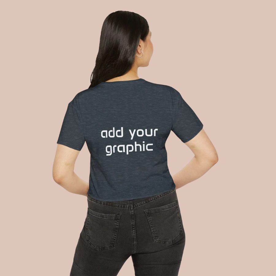 Women's Festival Crop Top — Customizable Graphic Crop Tee