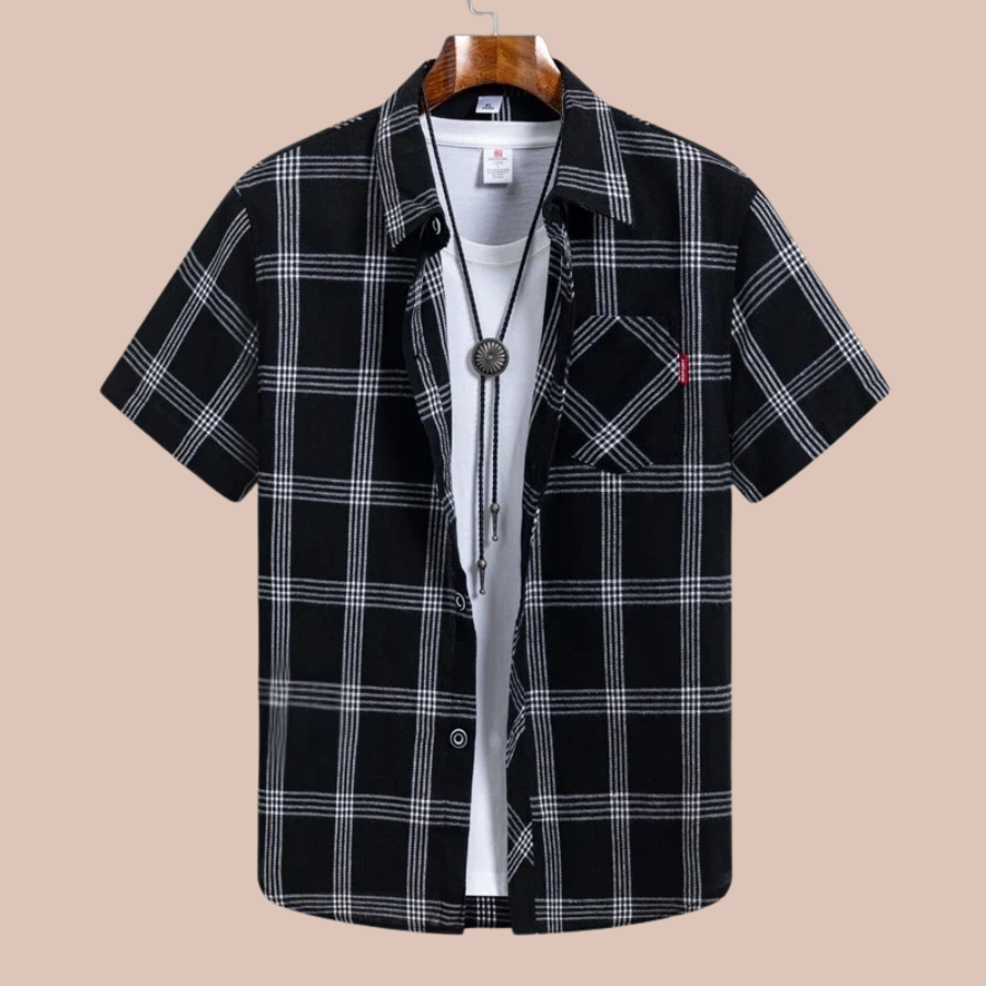 The Timber Wolf Plaid Button Down Shirt