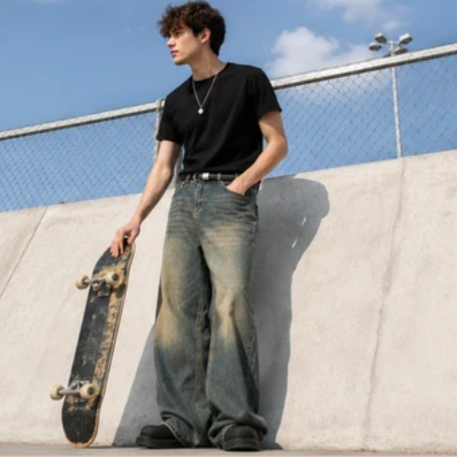 The River Classic Denim Jeans For Men