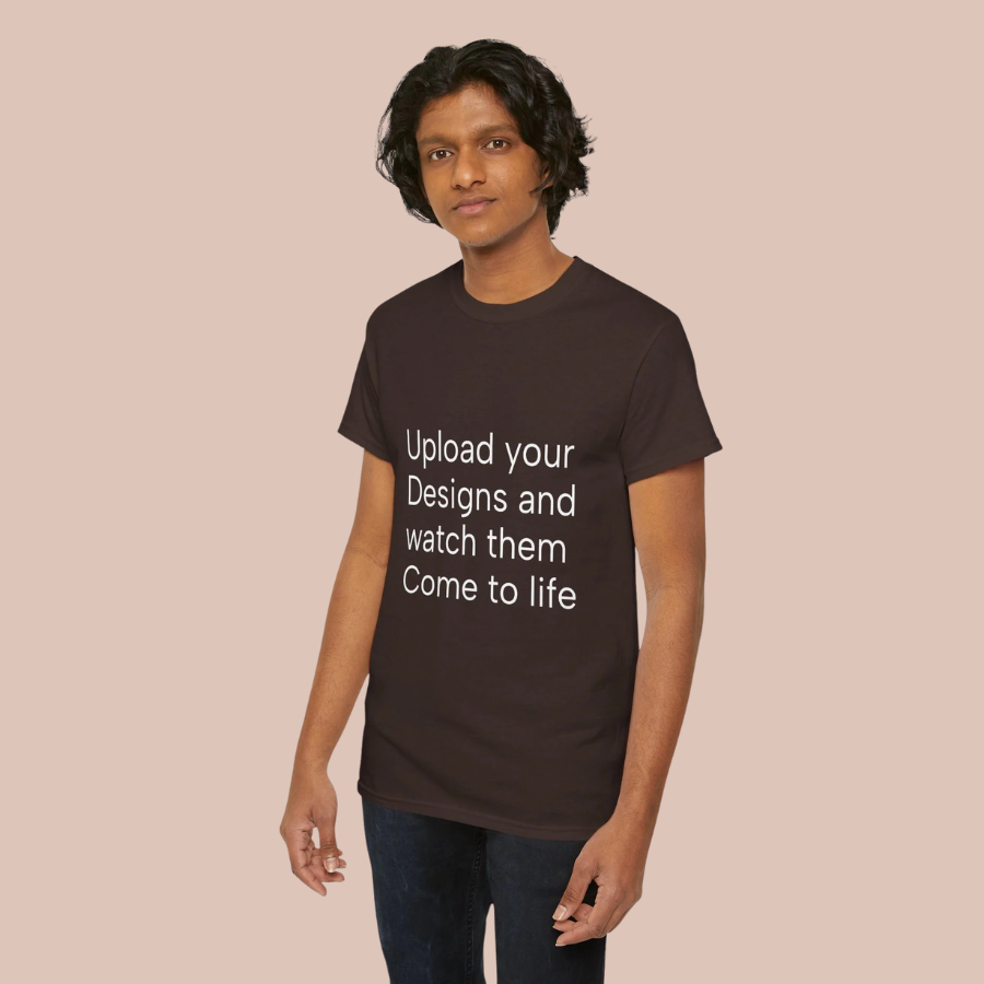 Customizable T‑Shirt – "Upload Your Designs and Watch Them Come to Life"