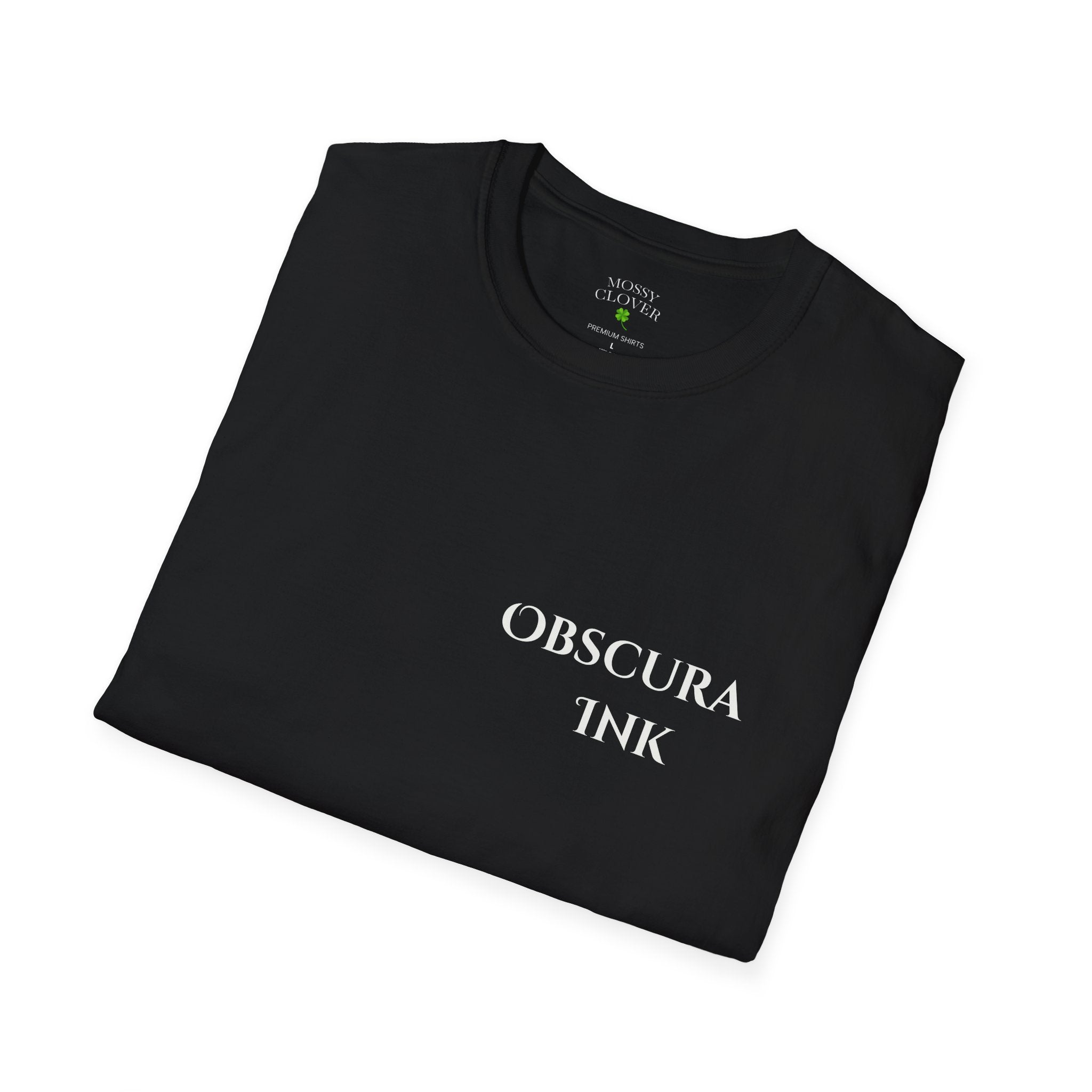 Moon logo ~ Obscura Ink Signature Tee ~ Back