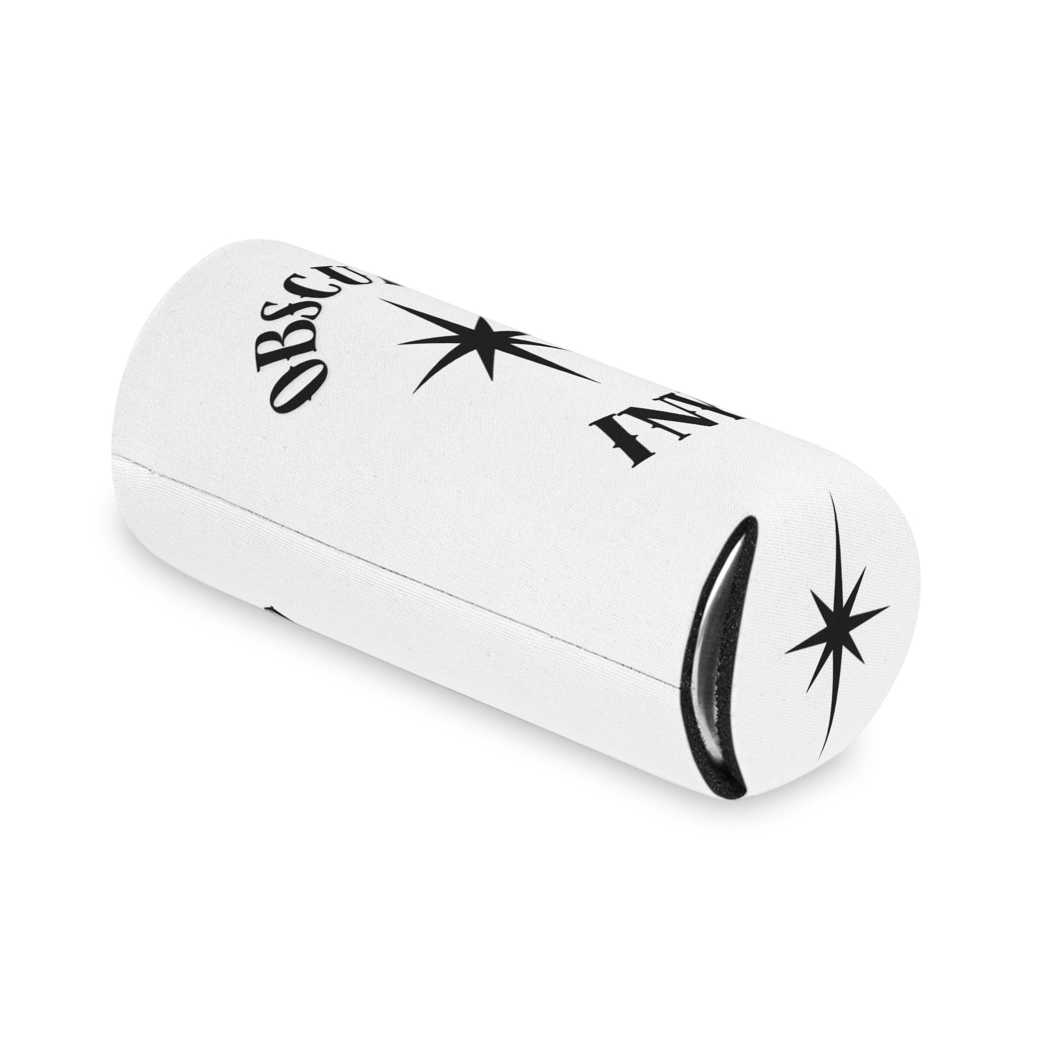 Can Cooler — Obscura Ink Star Logo Beverage Koozie