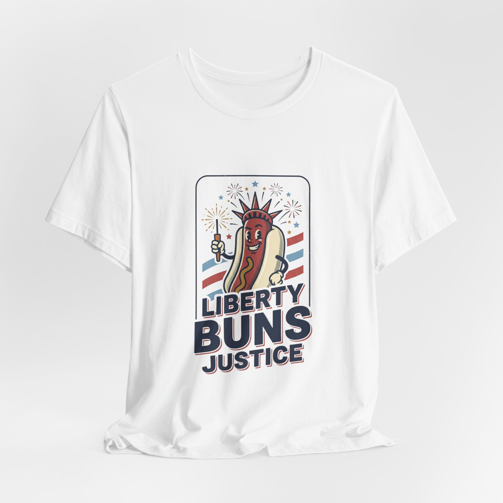 Red, White & Chew Tee