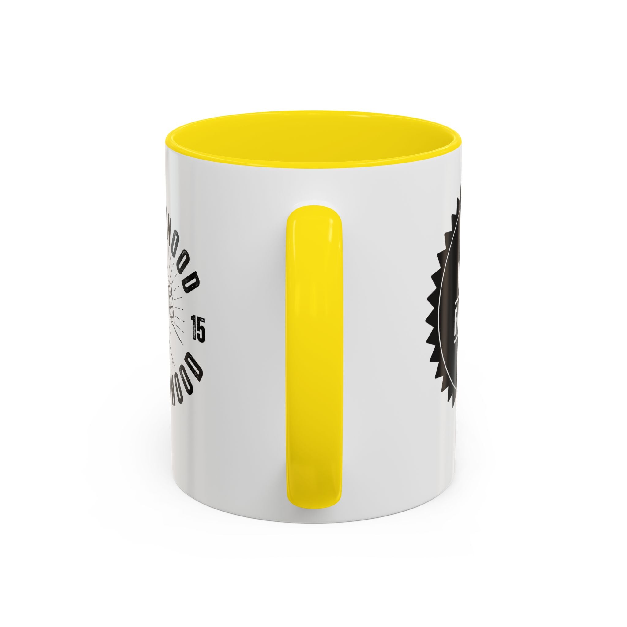 Fatherhood Coffee Mug – Vintage Hands Embrace 11/15oz Accent Mug (Best Dad Gift)