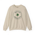 Mossy Clover Crewneck Sweatshirt - "Mossy Clover: Inspired by Nature"  Eco Nature Pullover