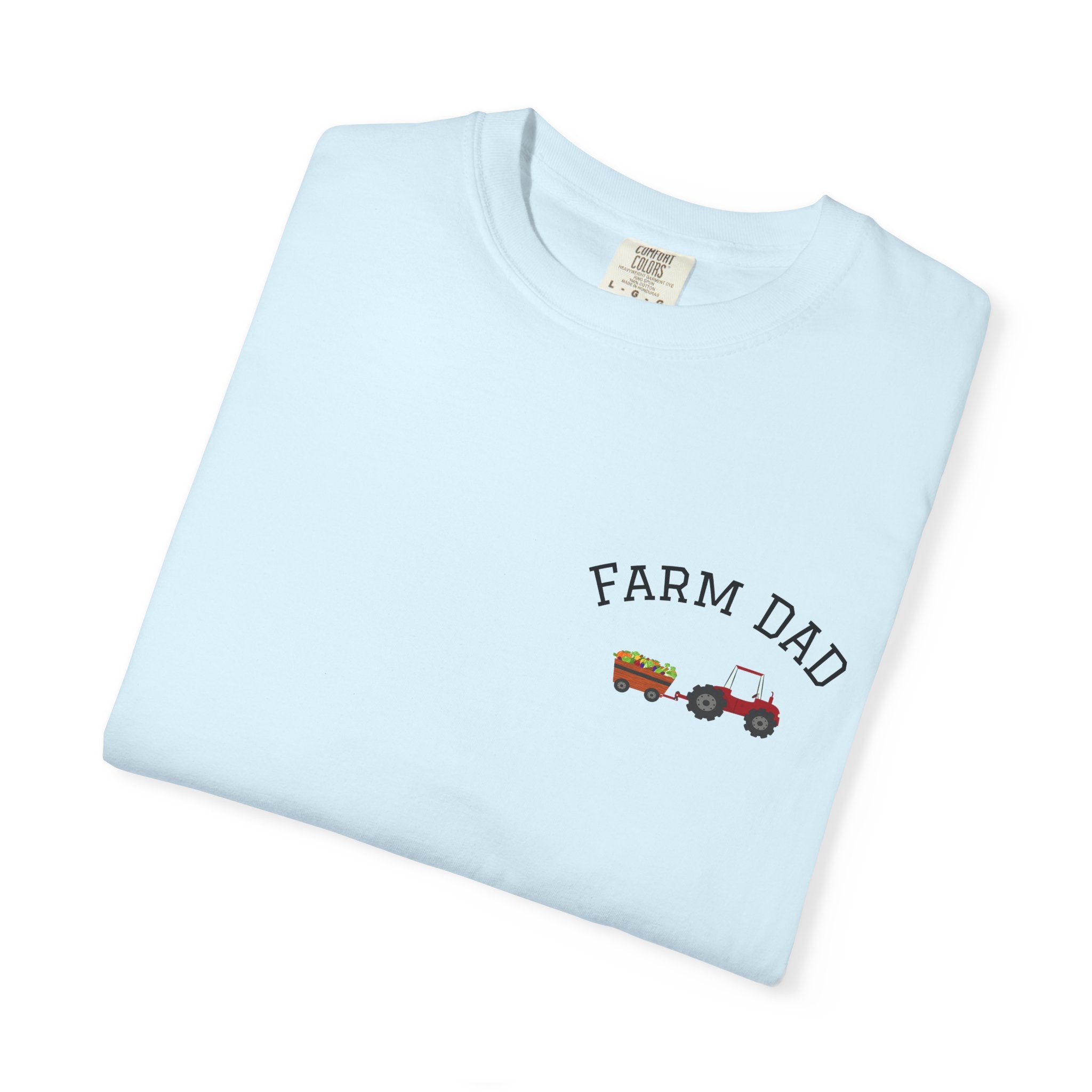 Farmer Dad T-Shirt — Rustic Farm Animals Graphic Tee