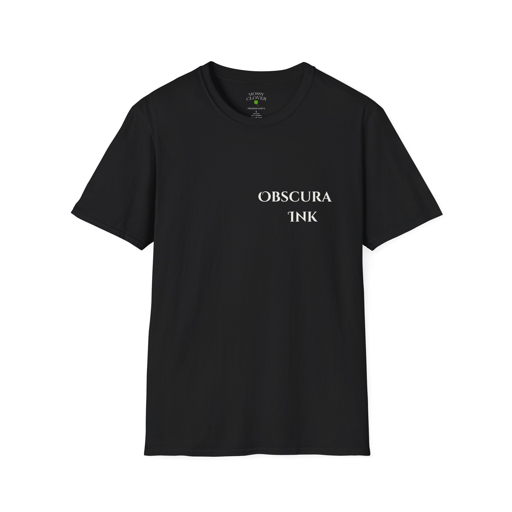 Stars logo ~ Back ~ Obscura Ink Signature Tee