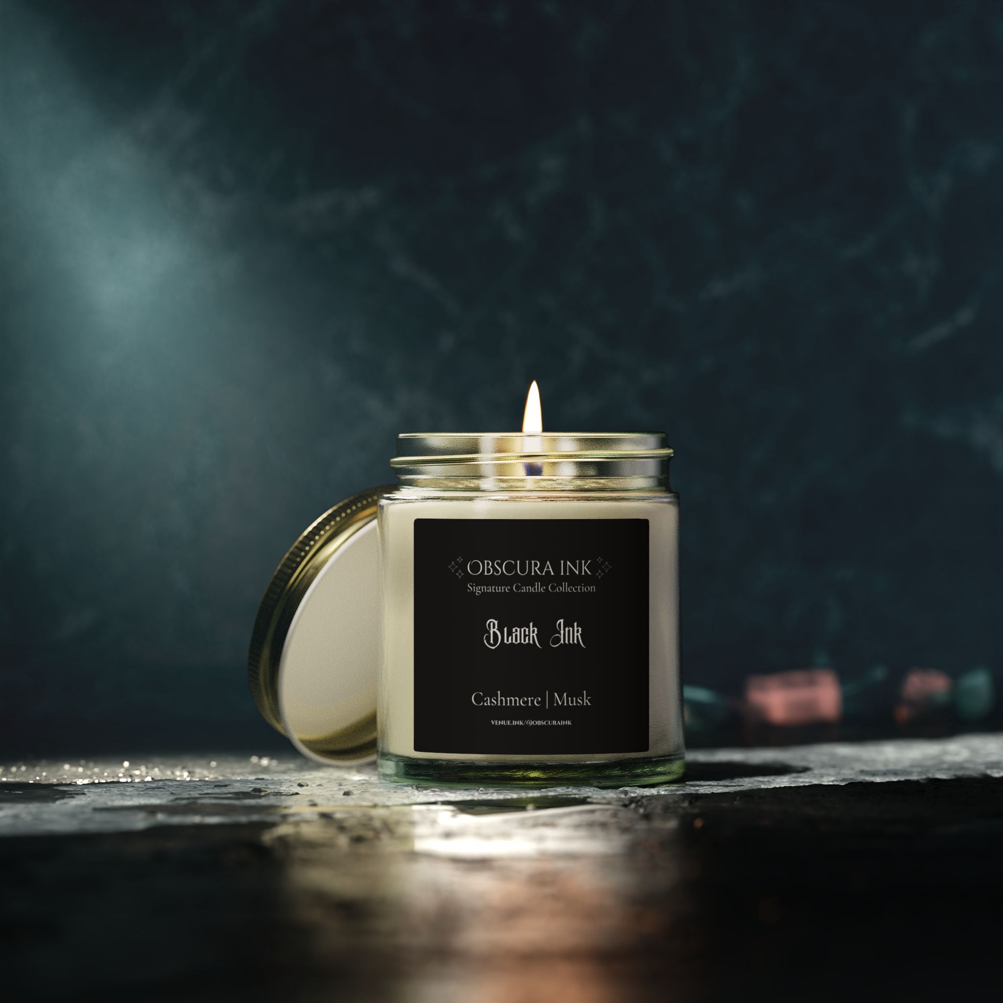 Black Ink  —  Obscura Ink — Cashmere Musk