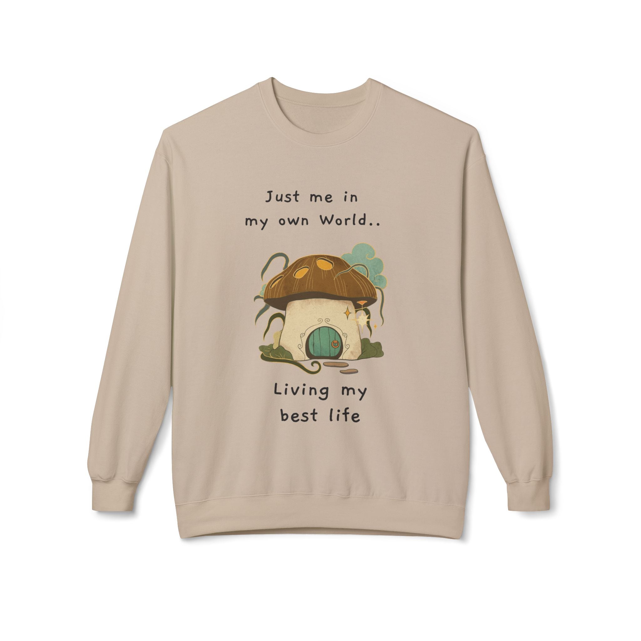Cozy Mushroom House Sweatshirt — Crewneck
