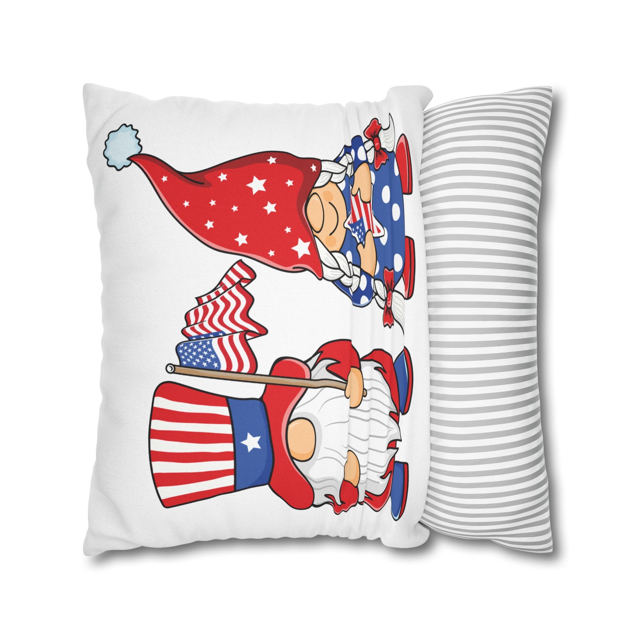 Spun Polyester Square Pillowcase