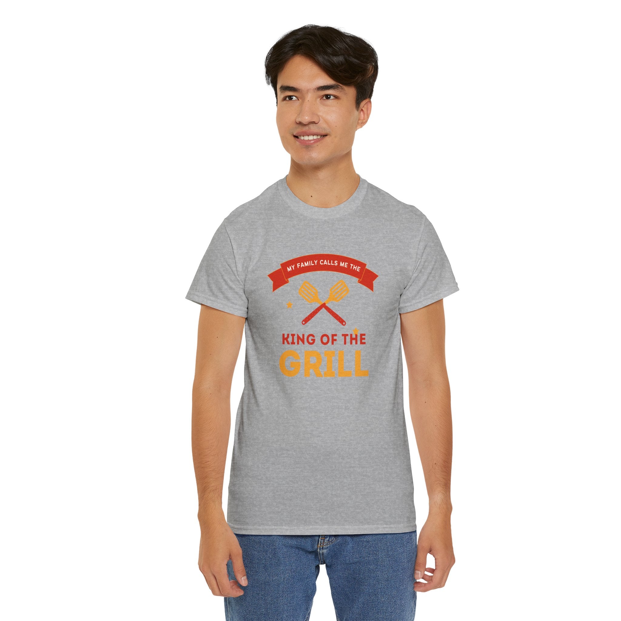 King of the Grill T-Shirt — My Family Calls Me The King of the Grill BBQ Tee