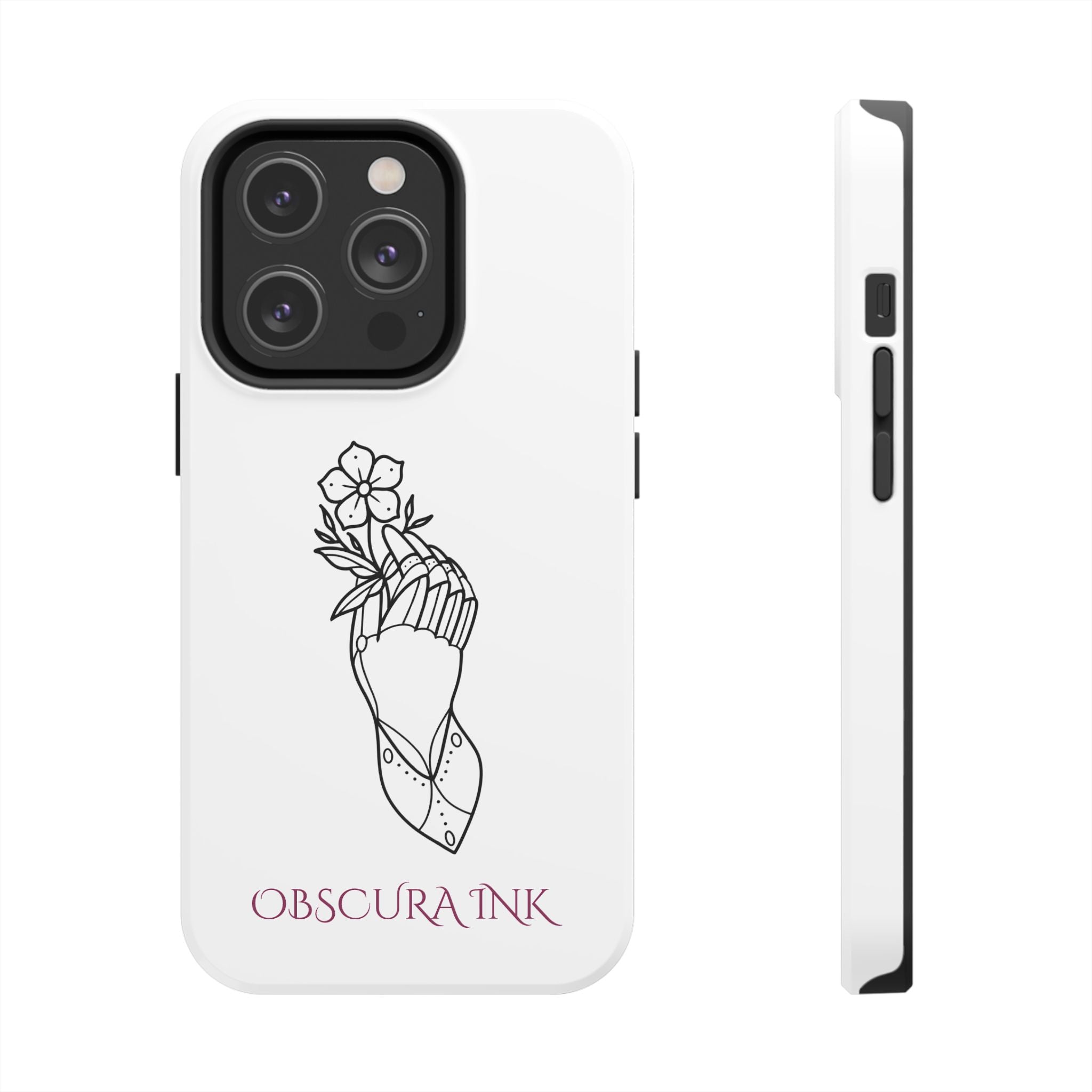 Tough Phone Case — Obscura Ink Shield Design