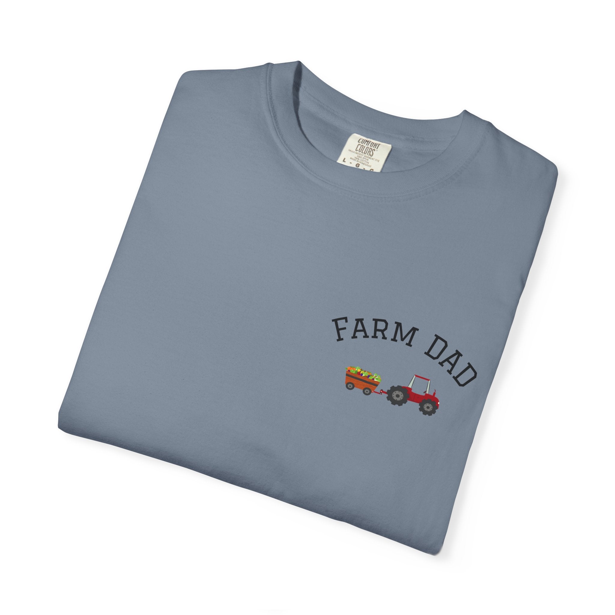 Farmer Dad T-Shirt — Rustic Farm Animals Graphic Tee