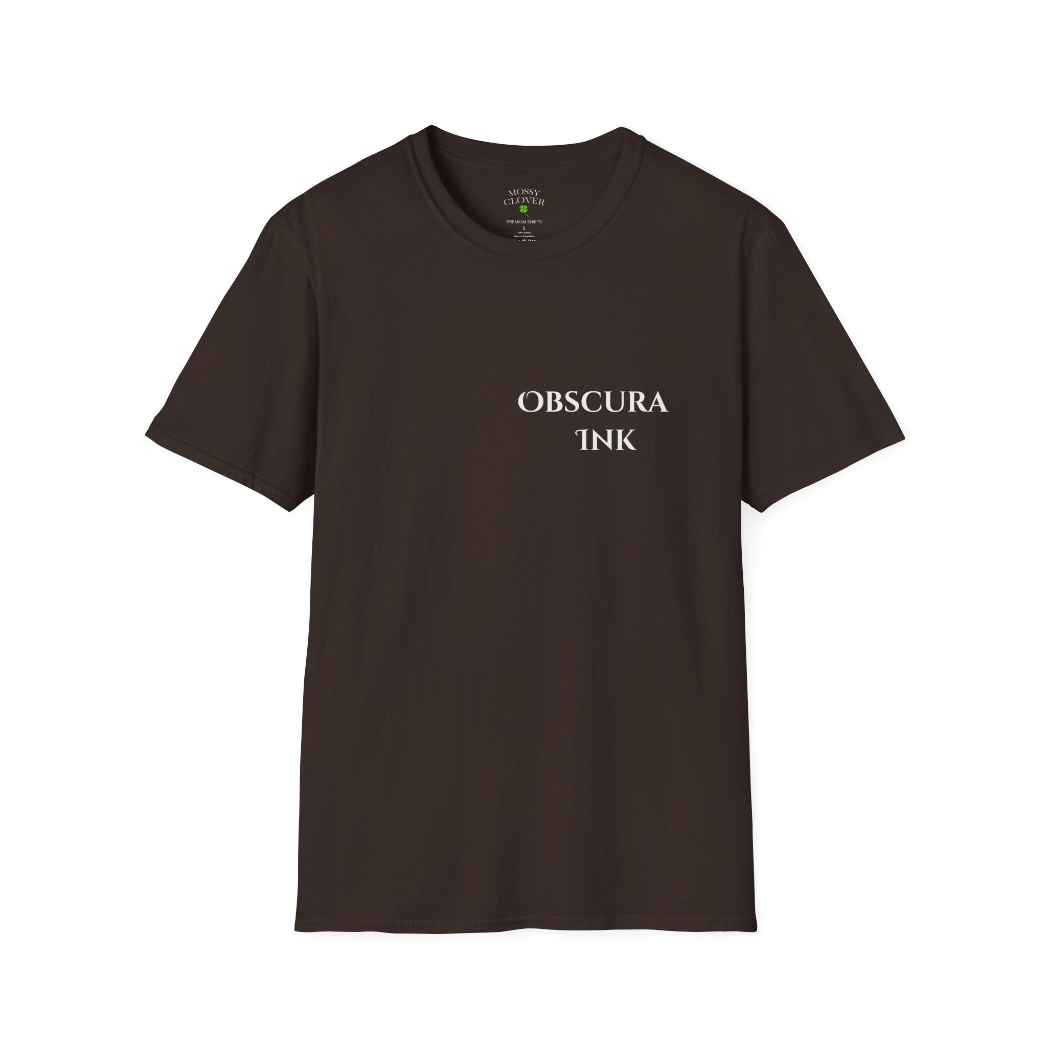 Moon logo ~ Obscura Ink Signature Tee ~ Back