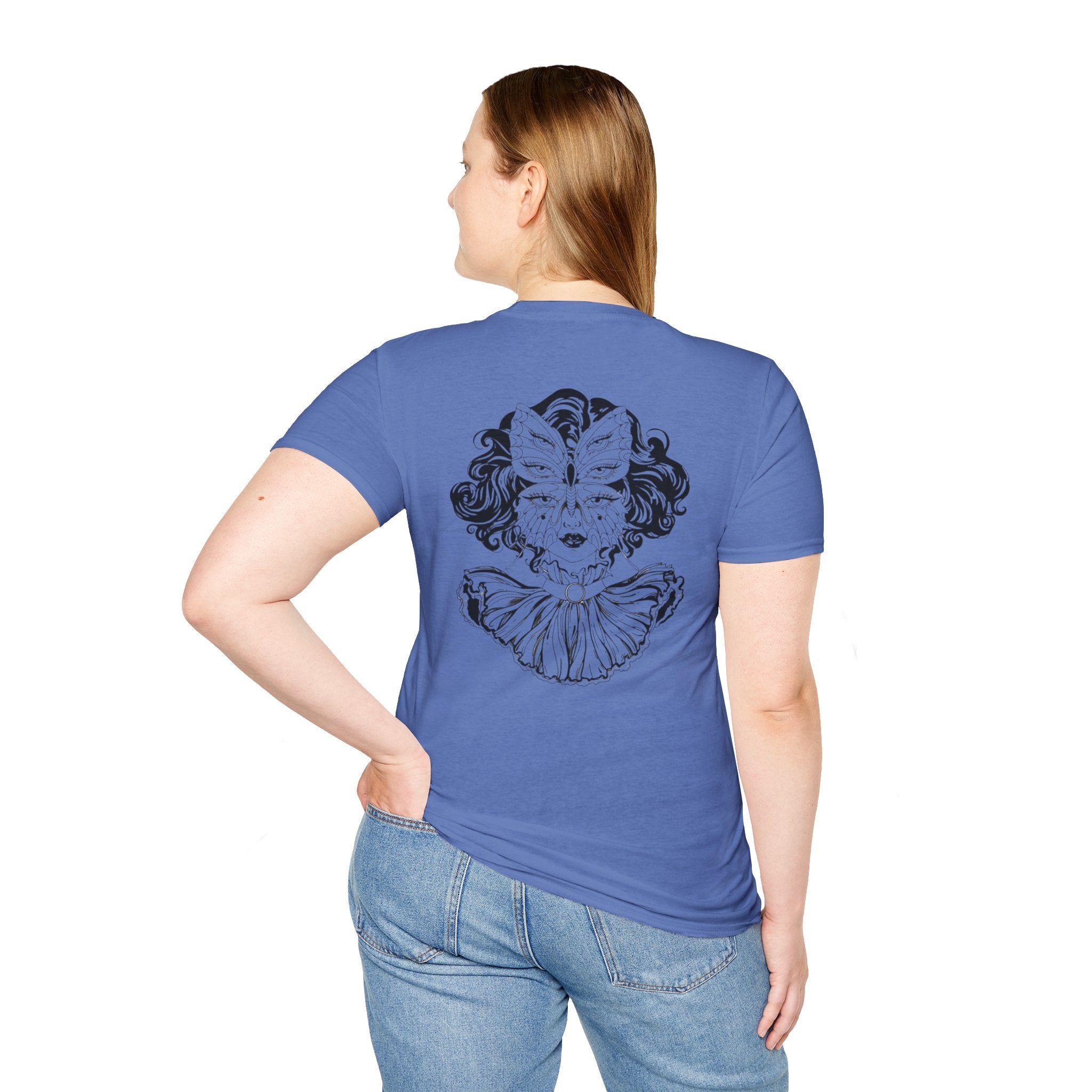 Graphic T-Shirt —AW artwork 1 ~ Butterfly Face