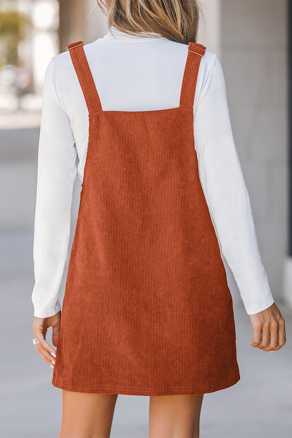 The Orchard - Corduroy Overall Dress