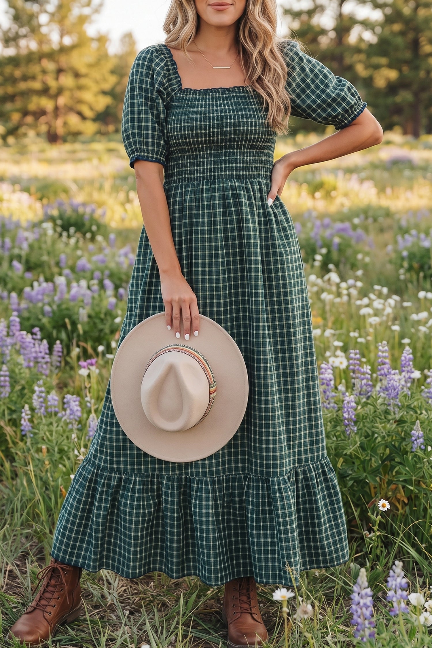 The Pine Orchard Maxi Dress for Women