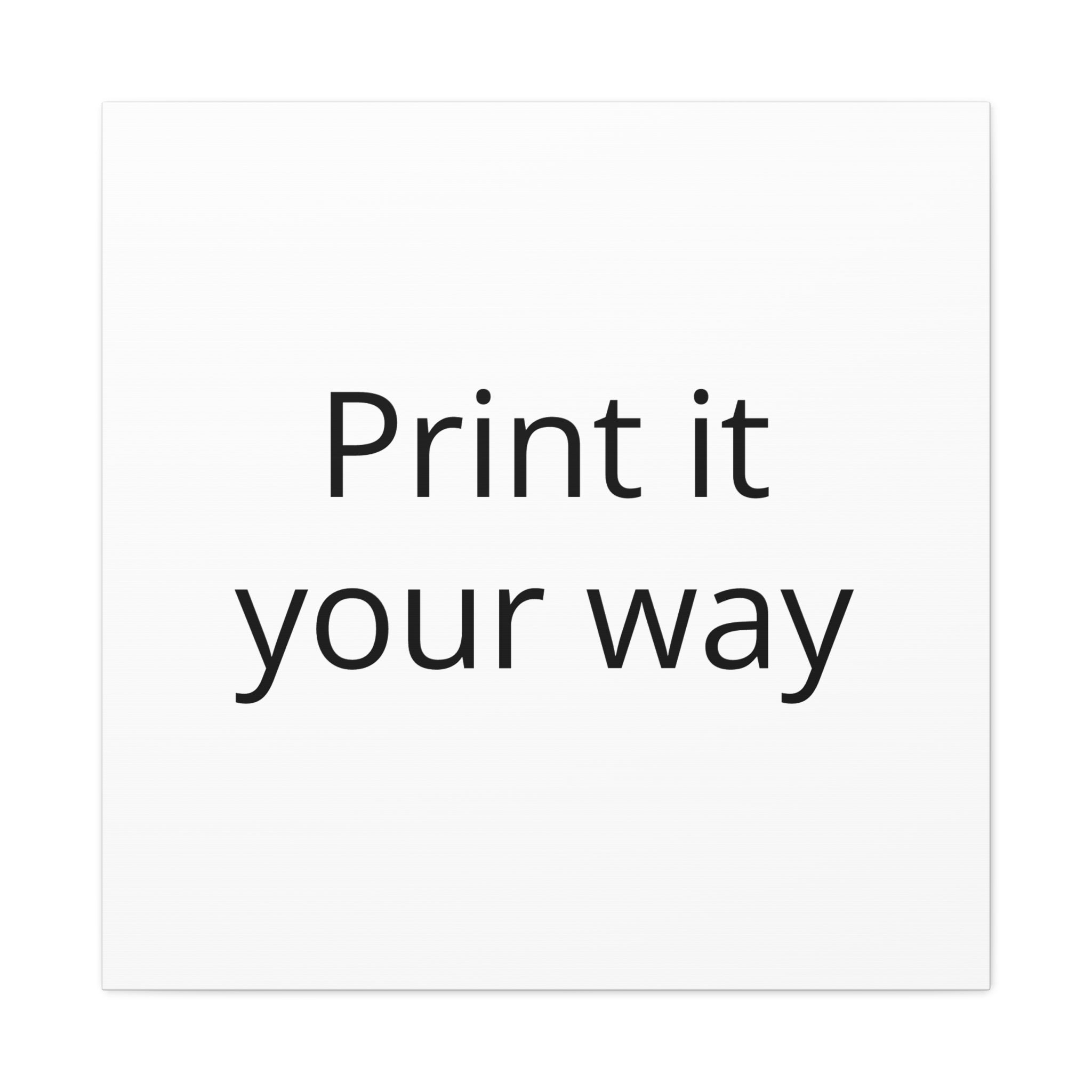 Matte Canvas, Stretched, 1.25"