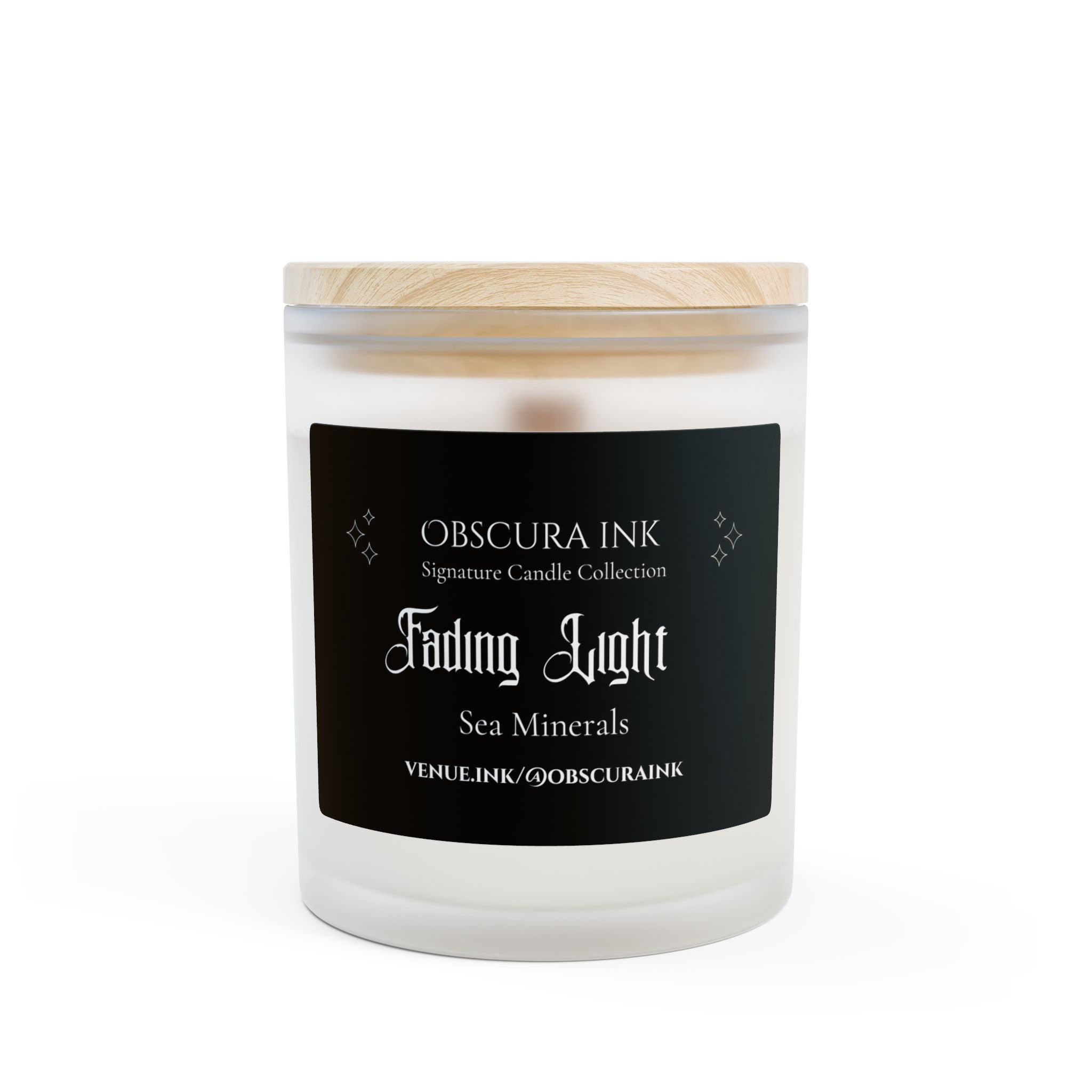Fading Light — Obscura Ink Candle — Sea Minerals