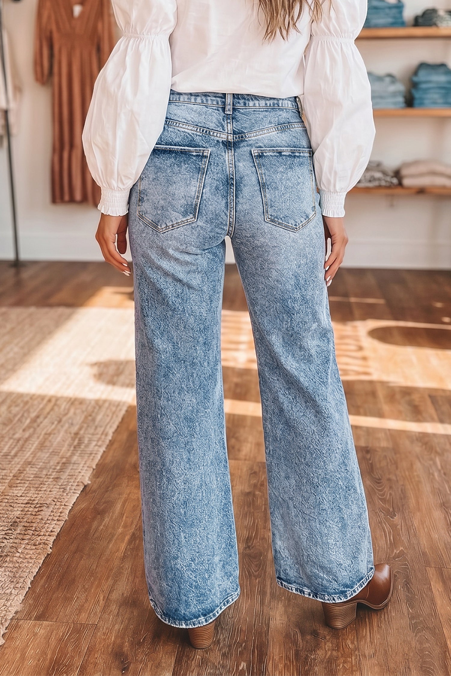 The Blue Ridge Flare Jeans - for Women