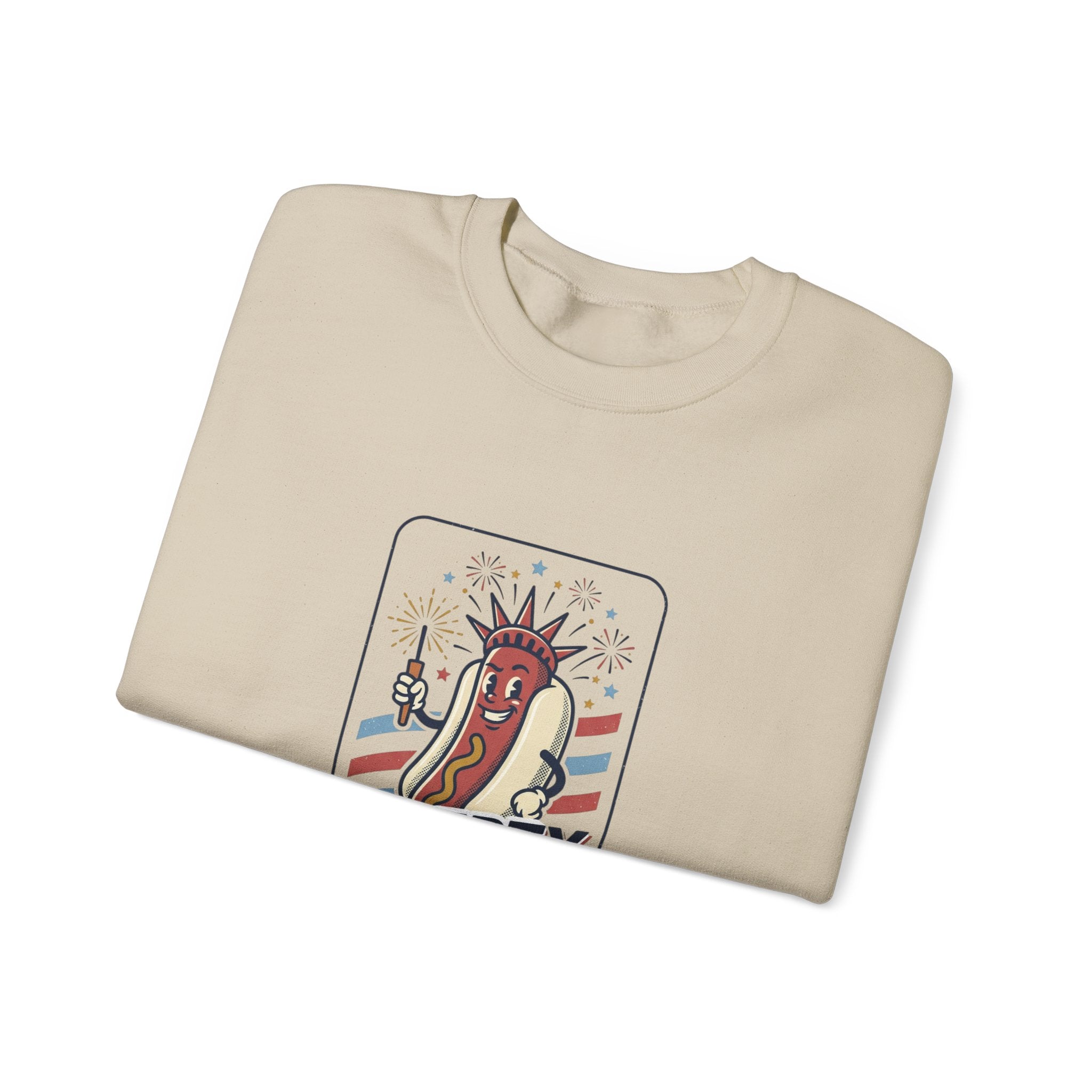 The Star-Spangled Snack ~ | Hot Dog Humor, 4th of July Patriotic Tee