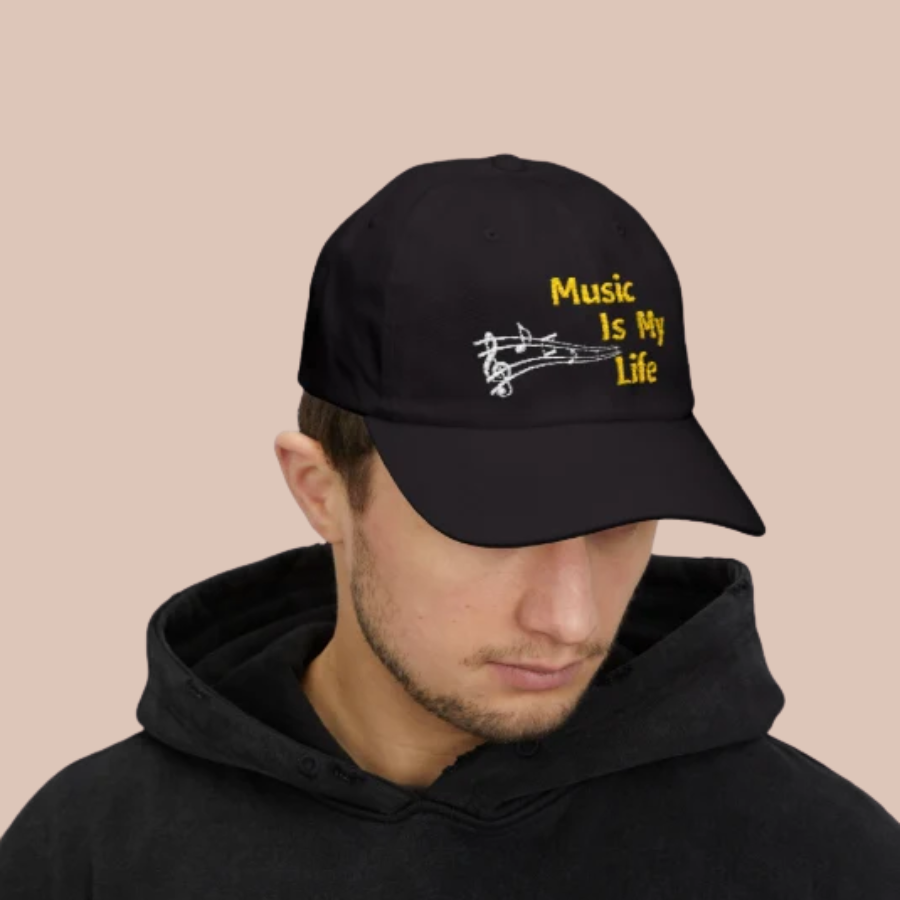 Minimal 'Print it your way' Embroidered Hat