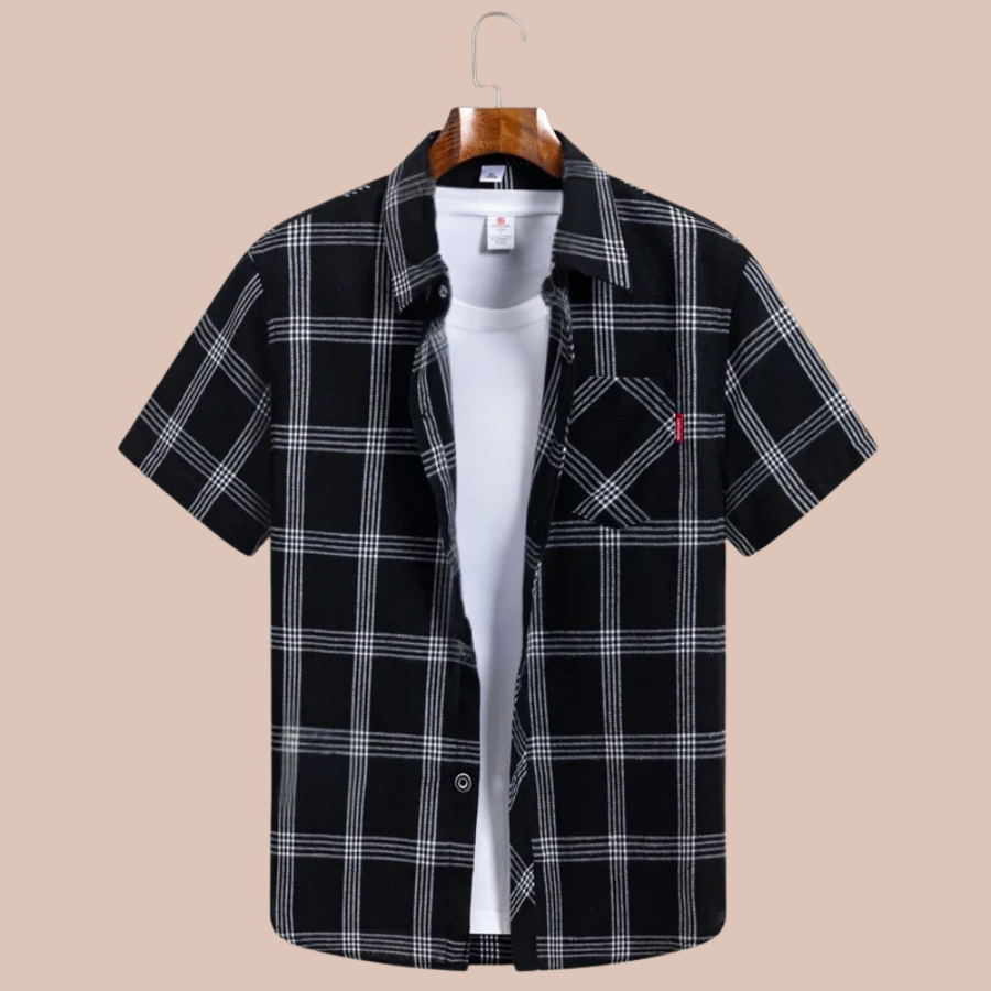 The Timber Wolf Plaid Button Down Shirt