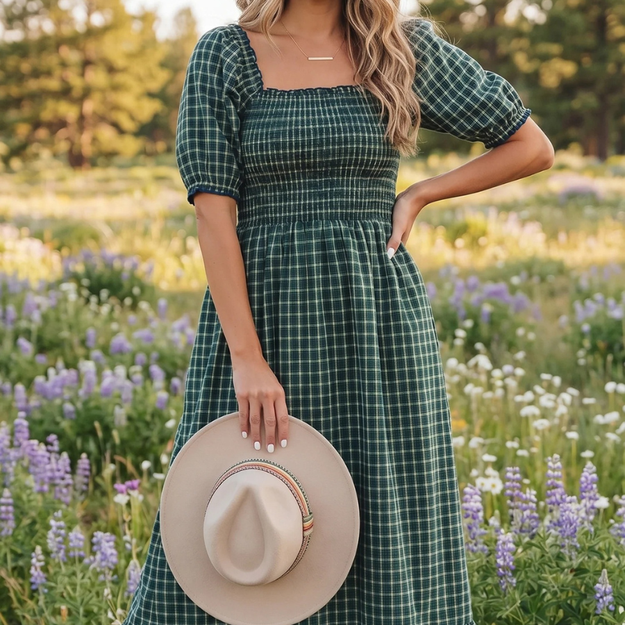 The Pine Orchard Maxi Dress for Women