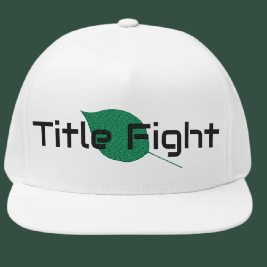 Embroidered Flat Bill Cap- personalized