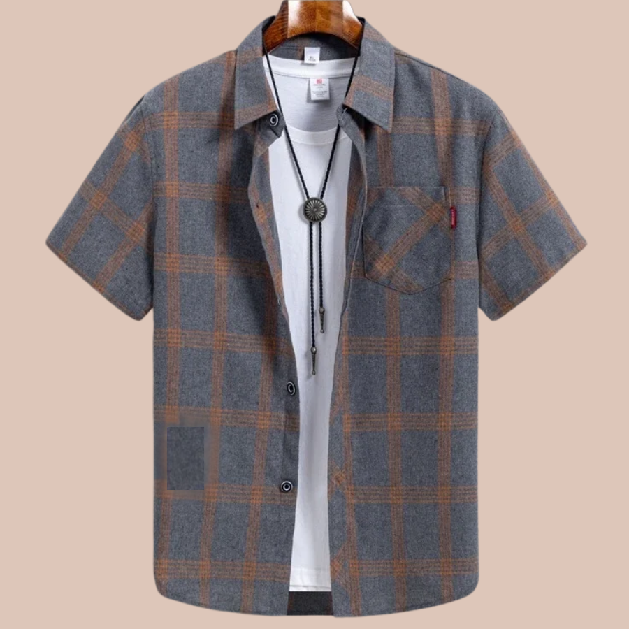 The Timber Wolf Plaid Button Down Shirt