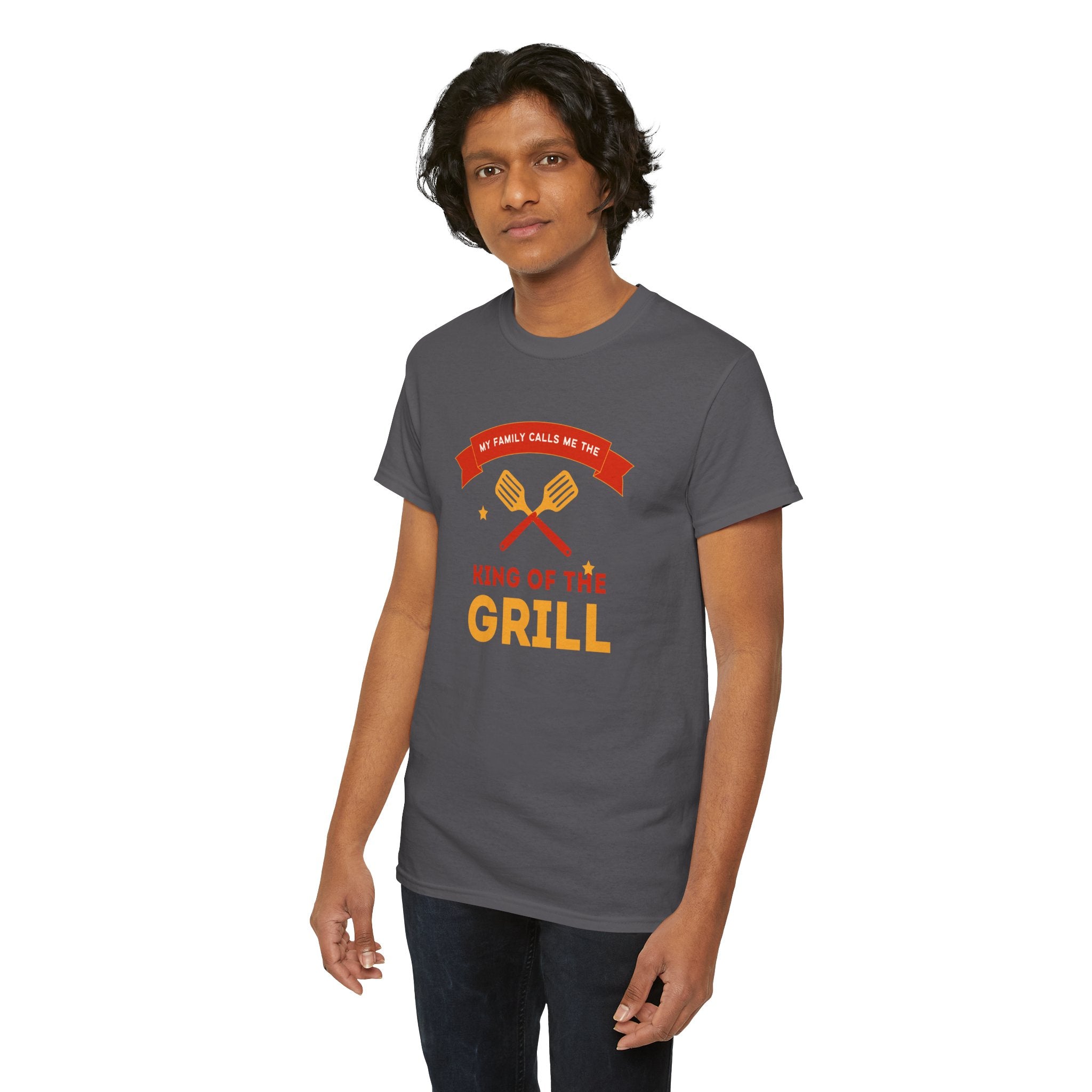 King of the Grill T-Shirt — My Family Calls Me The King of the Grill BBQ Tee