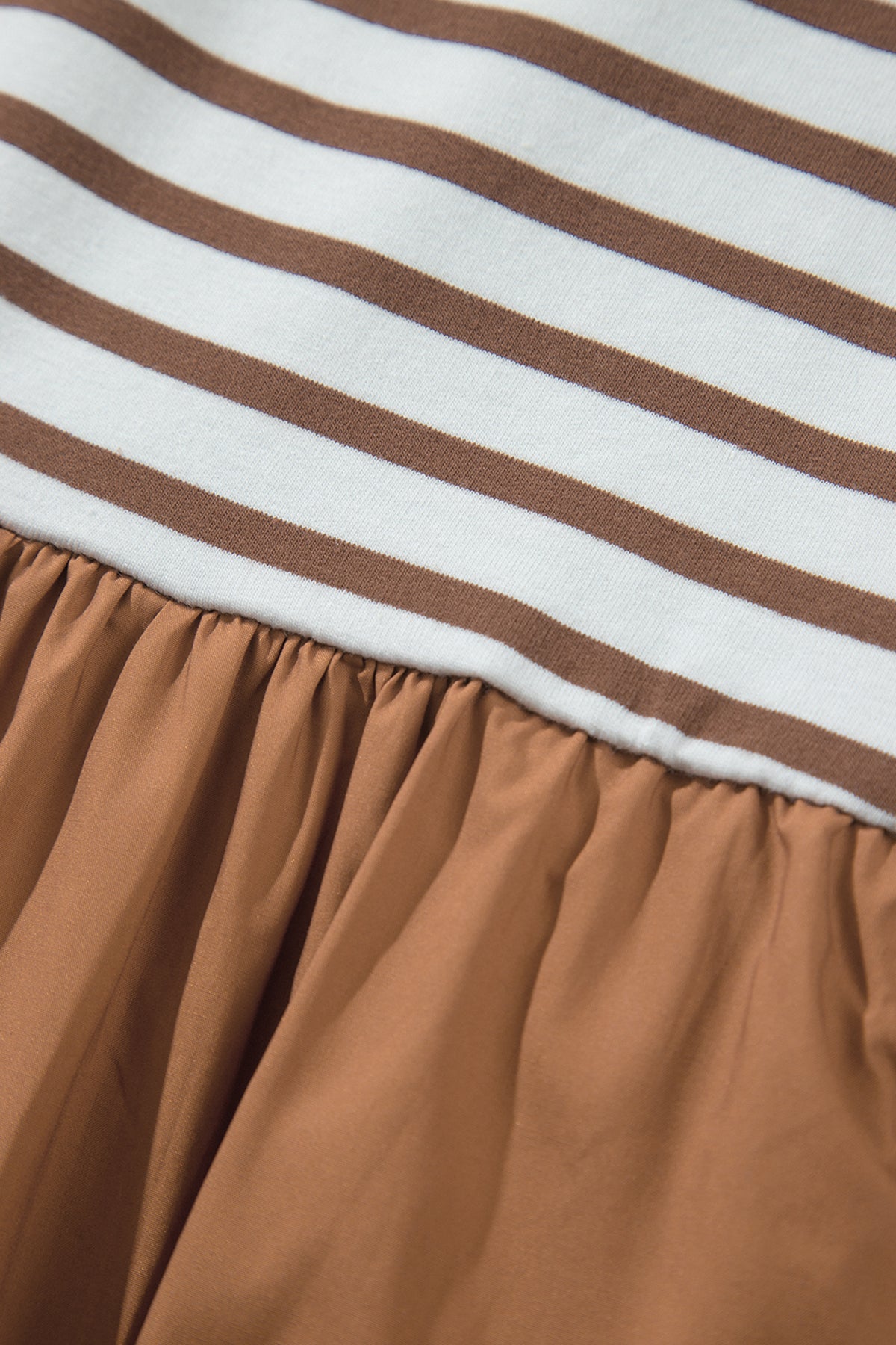 The Harvest Stripe Patchwork Sleeveless Dress for Women
