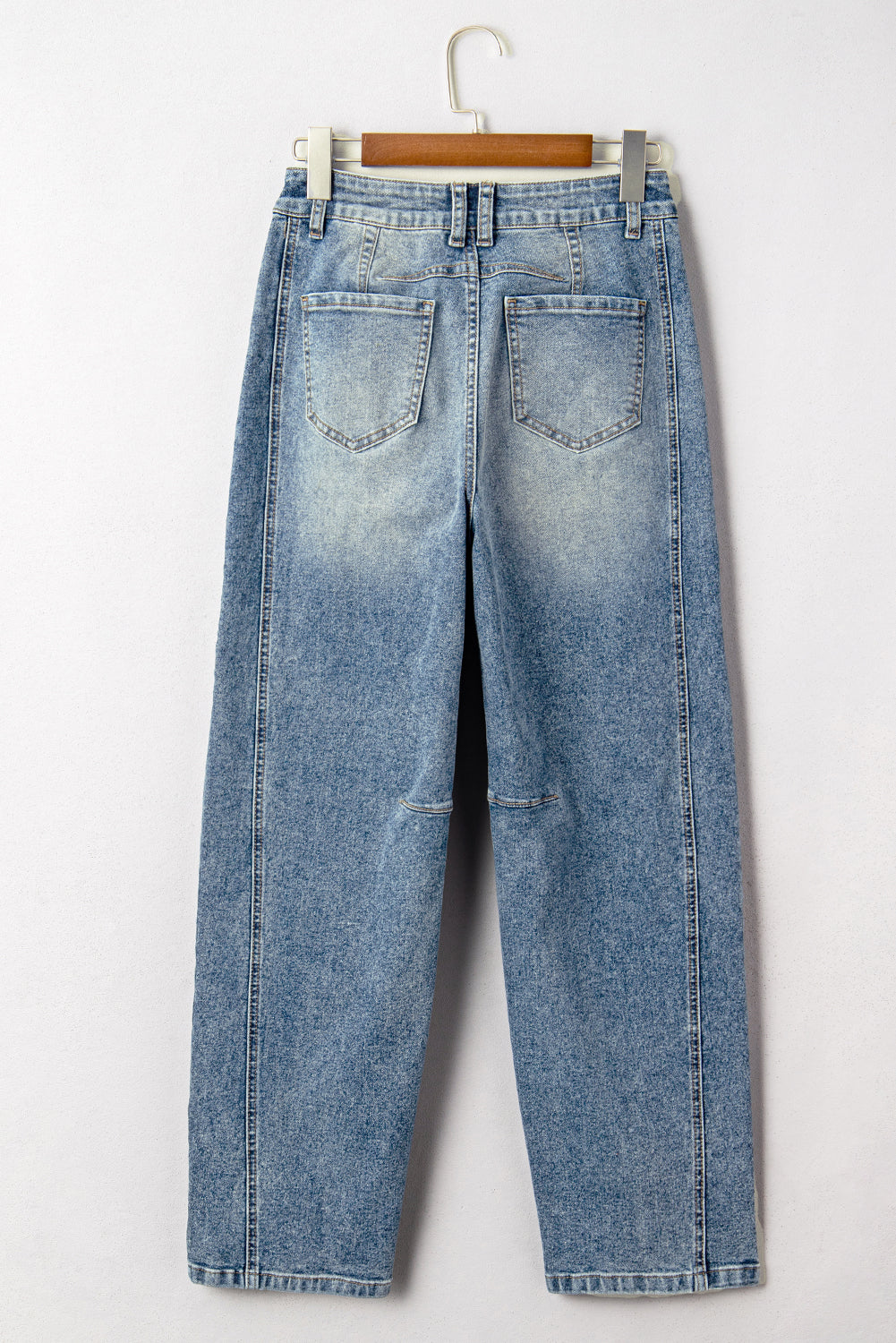 Ashford Seam Vintage Jeans — High-Rise Straight Leg Denim