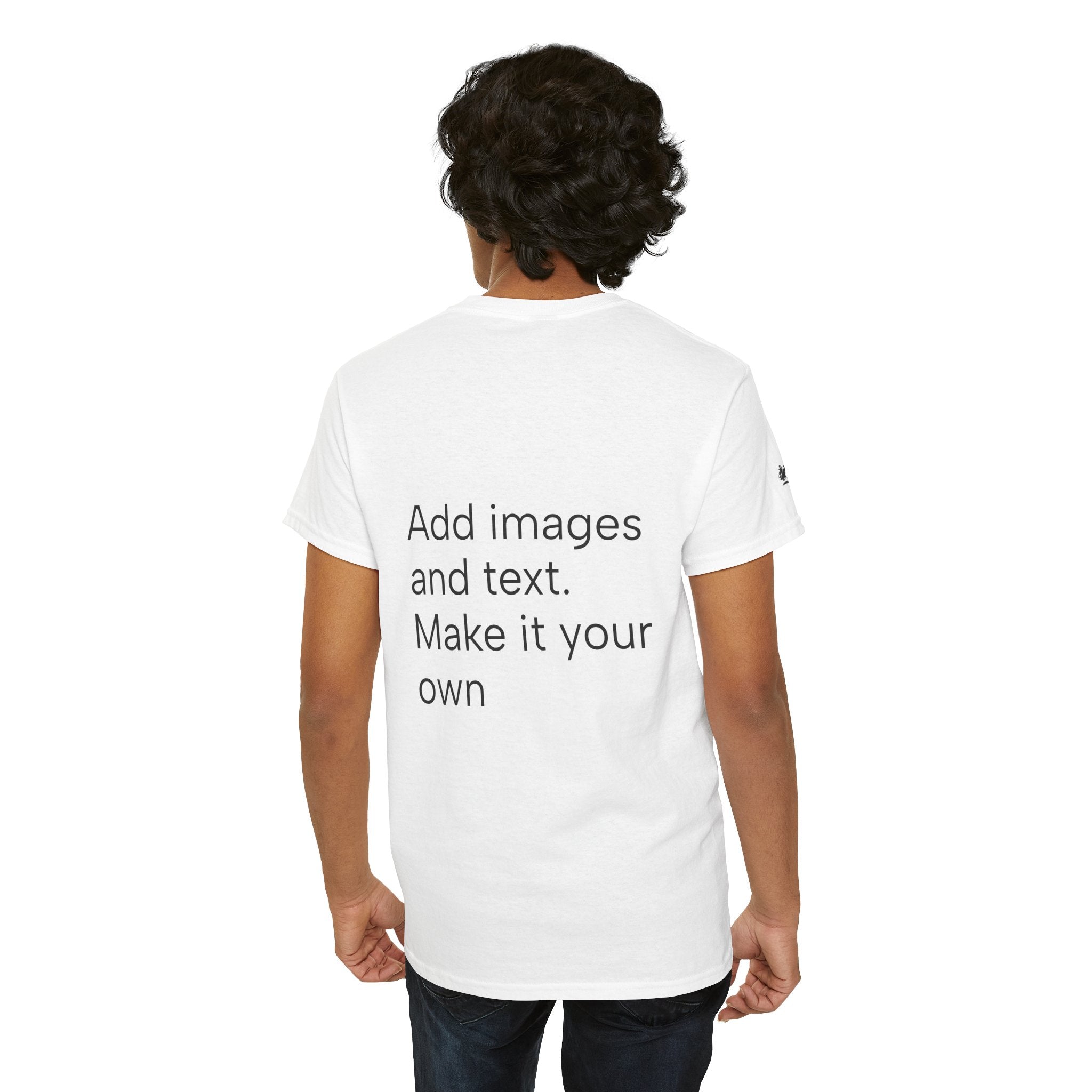 Customizable T‑Shirt – "Upload Your Designs and Watch Them Come to Life"