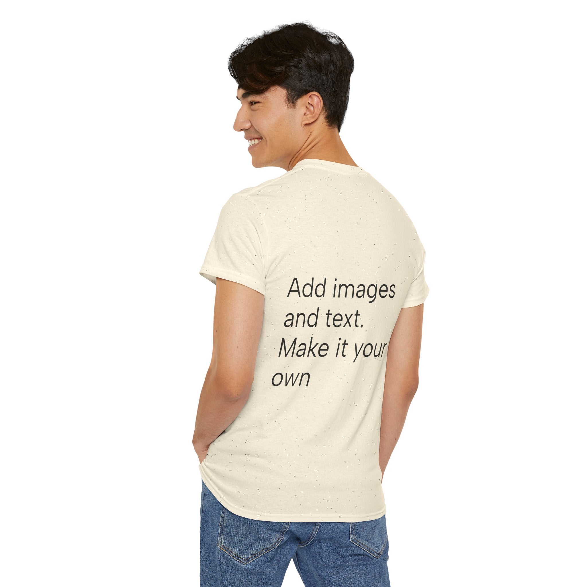 Customizable T‑Shirt – "Upload Your Designs and Watch Them Come to Life"