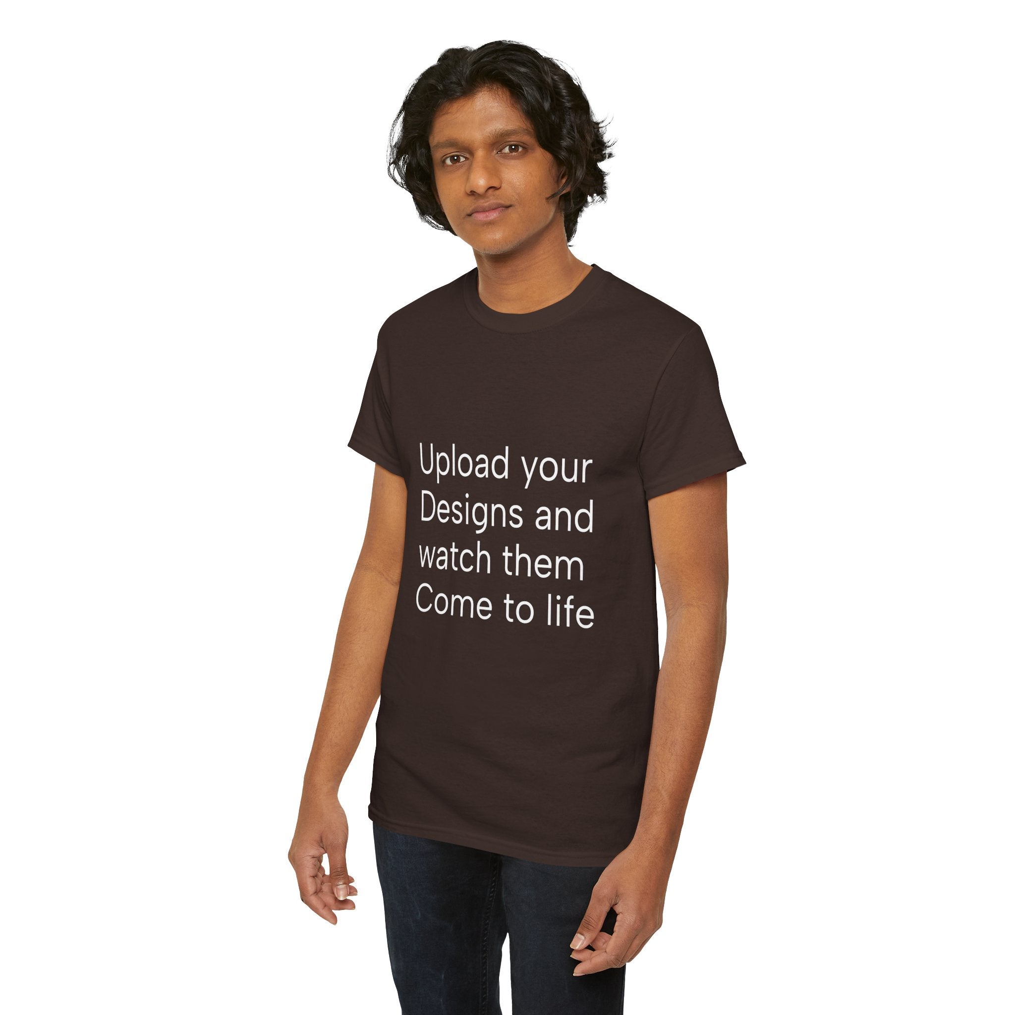 Customizable T‑Shirt – "Upload Your Designs and Watch Them Come to Life"