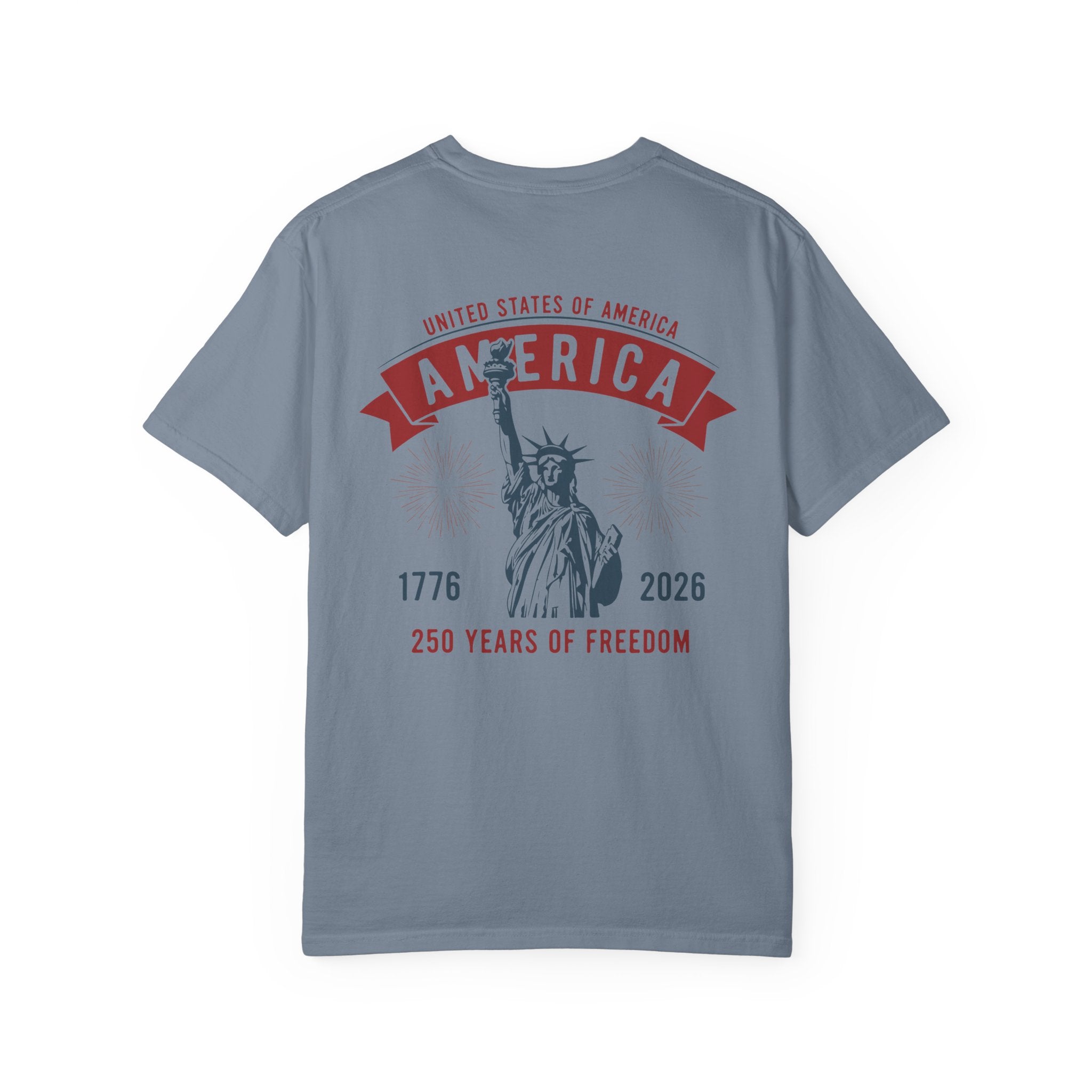 USA 250 Yrs ~ Unisex Garment-Dyed T-shirt