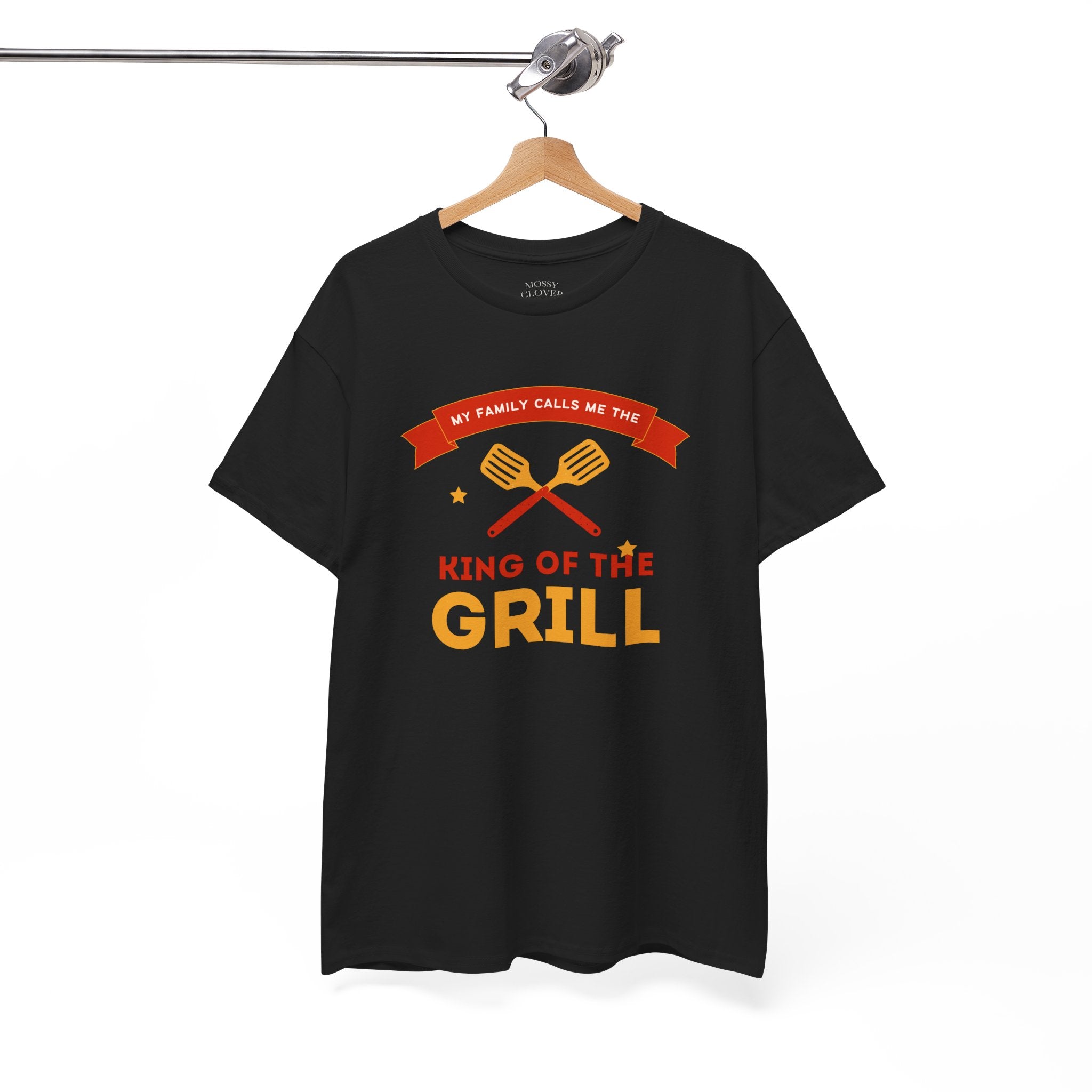 King of the Grill T-Shirt — My Family Calls Me The King of the Grill BBQ Tee
