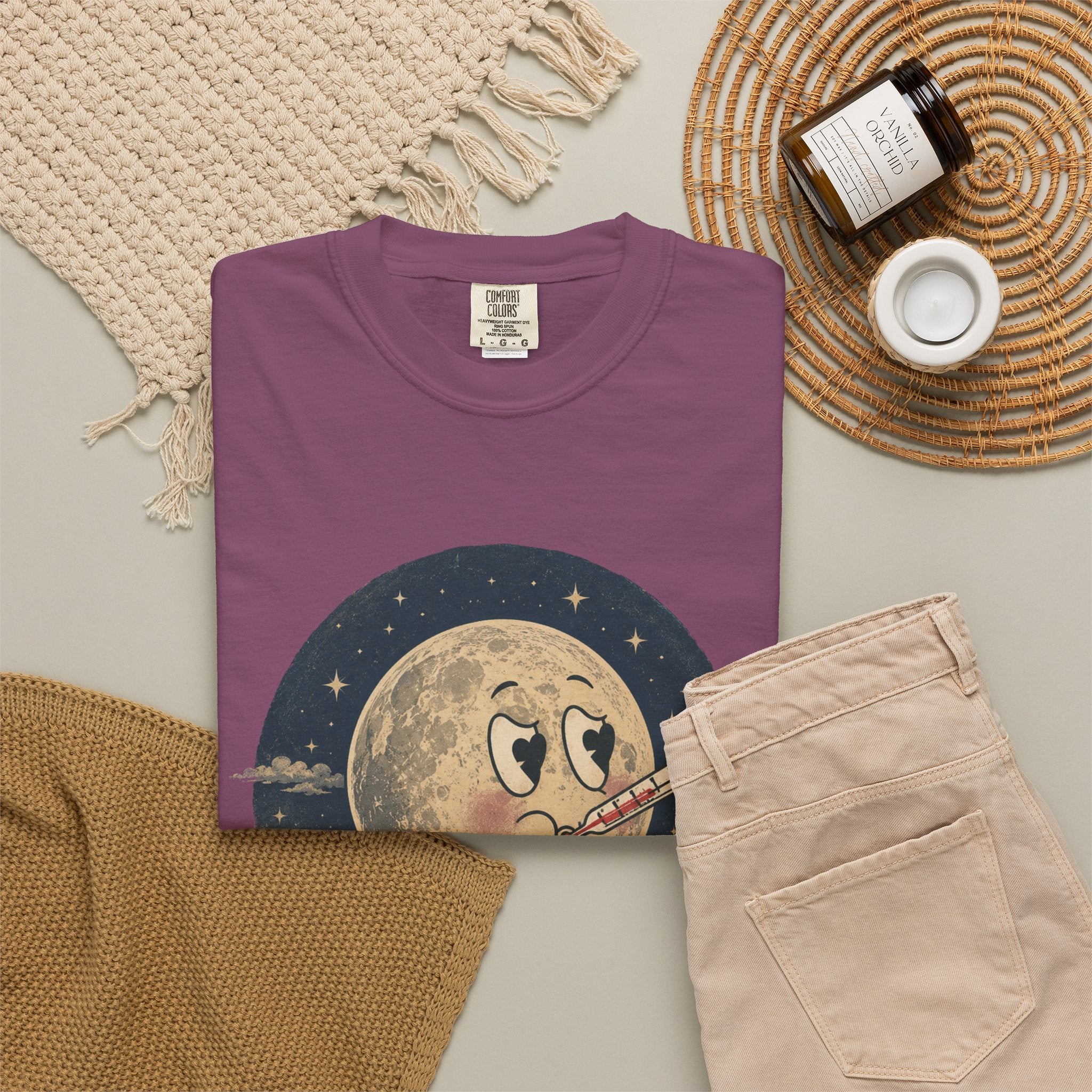 Moonlit Retro Tee — 'When You Know... You Know' Graphic T-Shirt