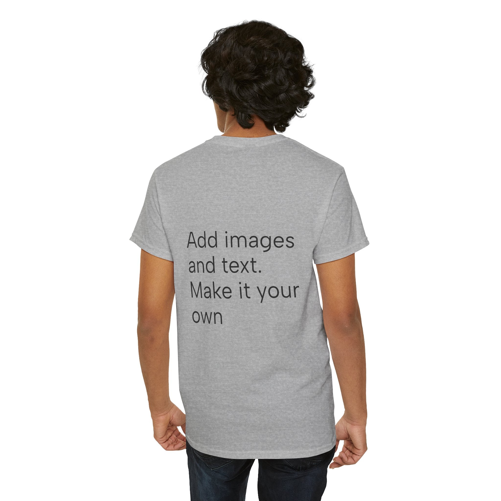 Customizable T‑Shirt – "Upload Your Designs and Watch Them Come to Life"