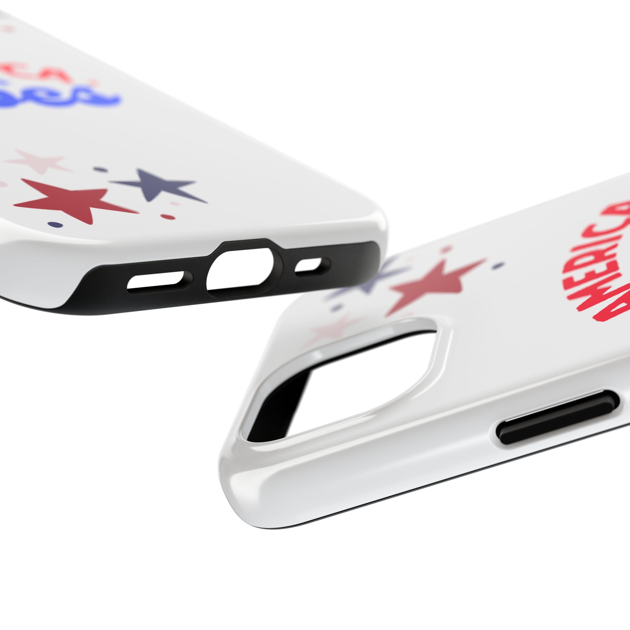 America Vibes Tough Phone Case — Patriotic Red White Blue Stars iPhone Case