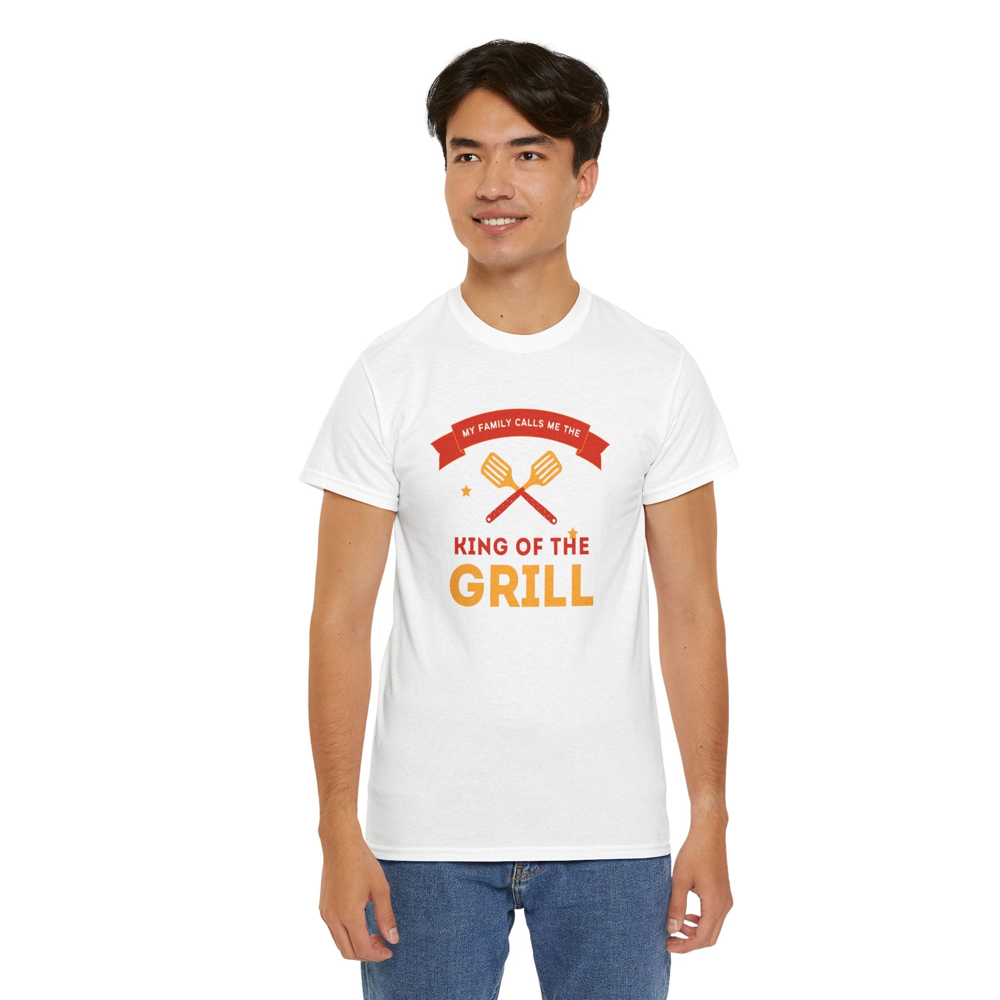 King of the Grill T-Shirt — My Family Calls Me The King of the Grill BBQ Tee