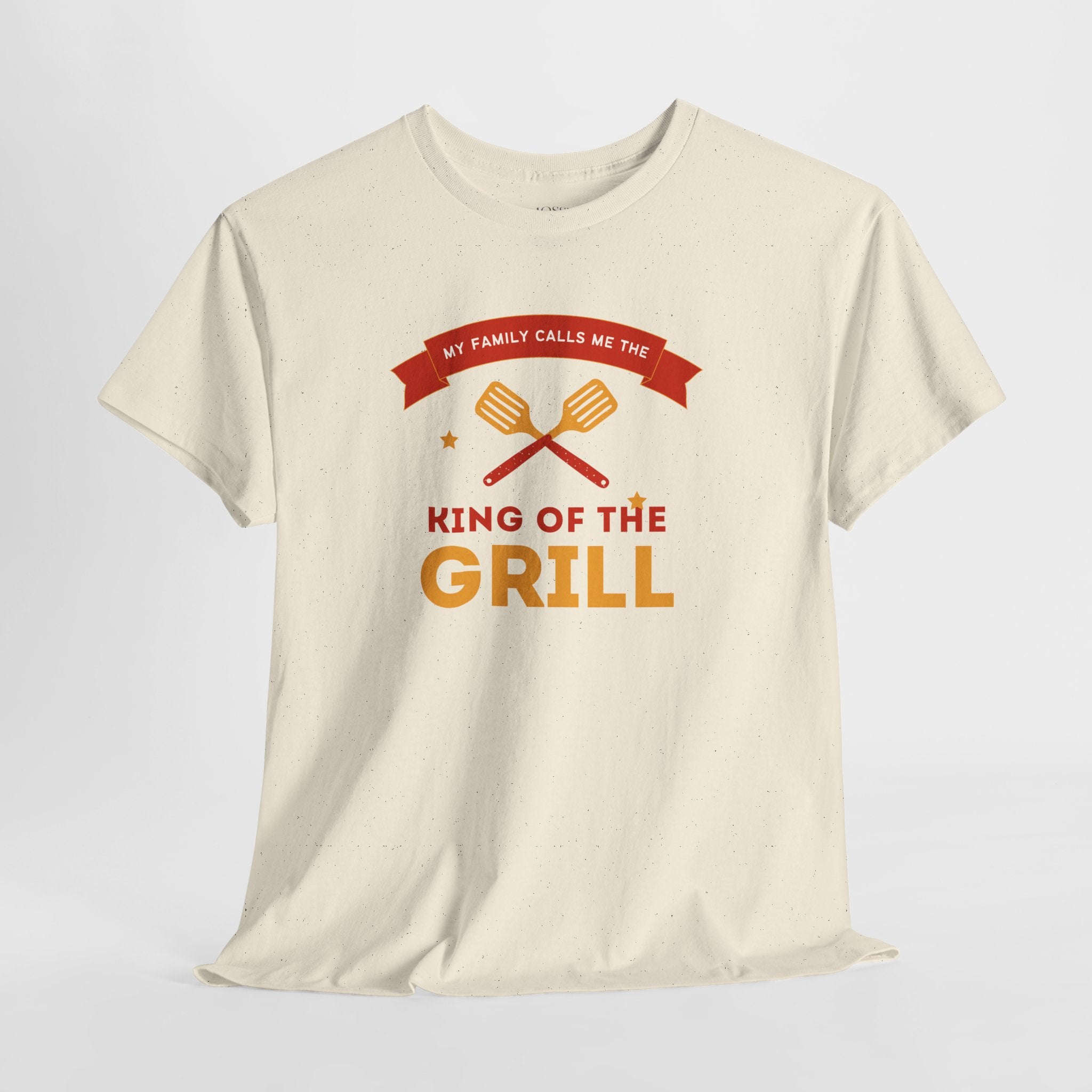 King of the Grill T-Shirt — My Family Calls Me The King of the Grill BBQ Tee