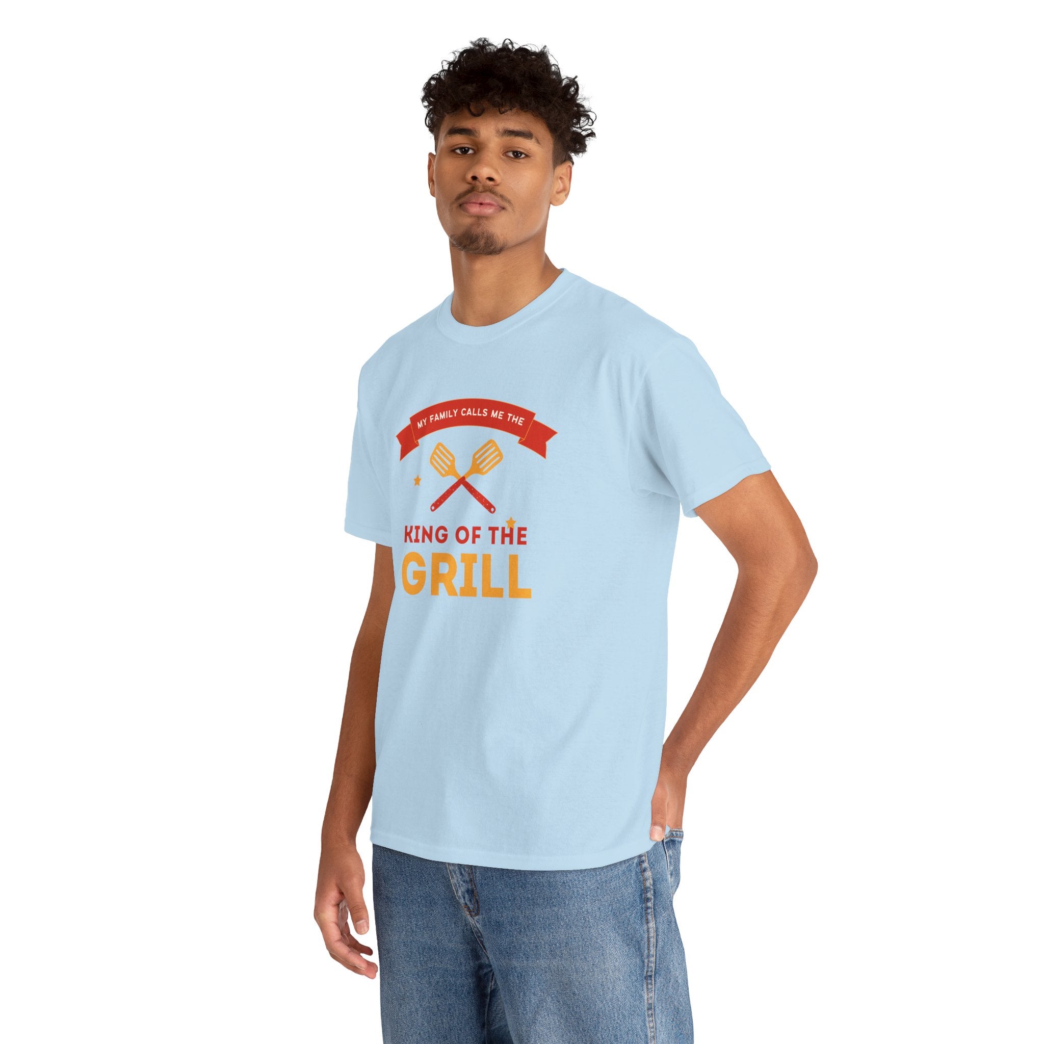King of the Grill T-Shirt — My Family Calls Me The King of the Grill BBQ Tee